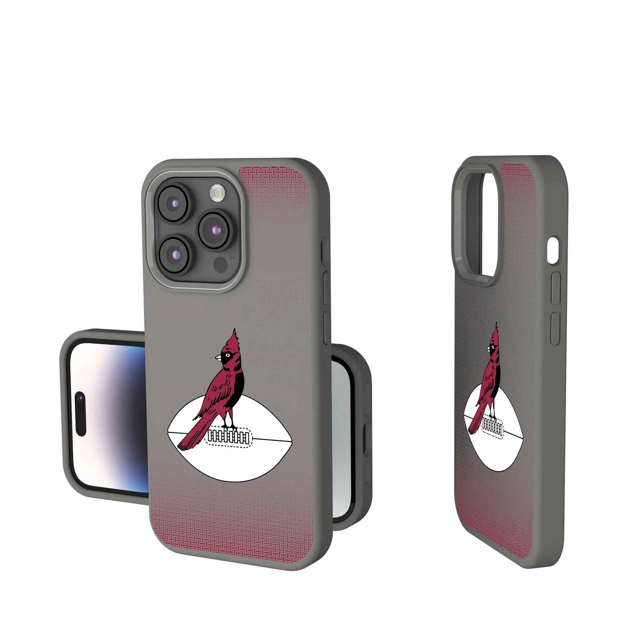 Chicago Cardinals 1947-1959 Historic Collection Linen iPhone Soft Touch Phone Case for Apple iPhone