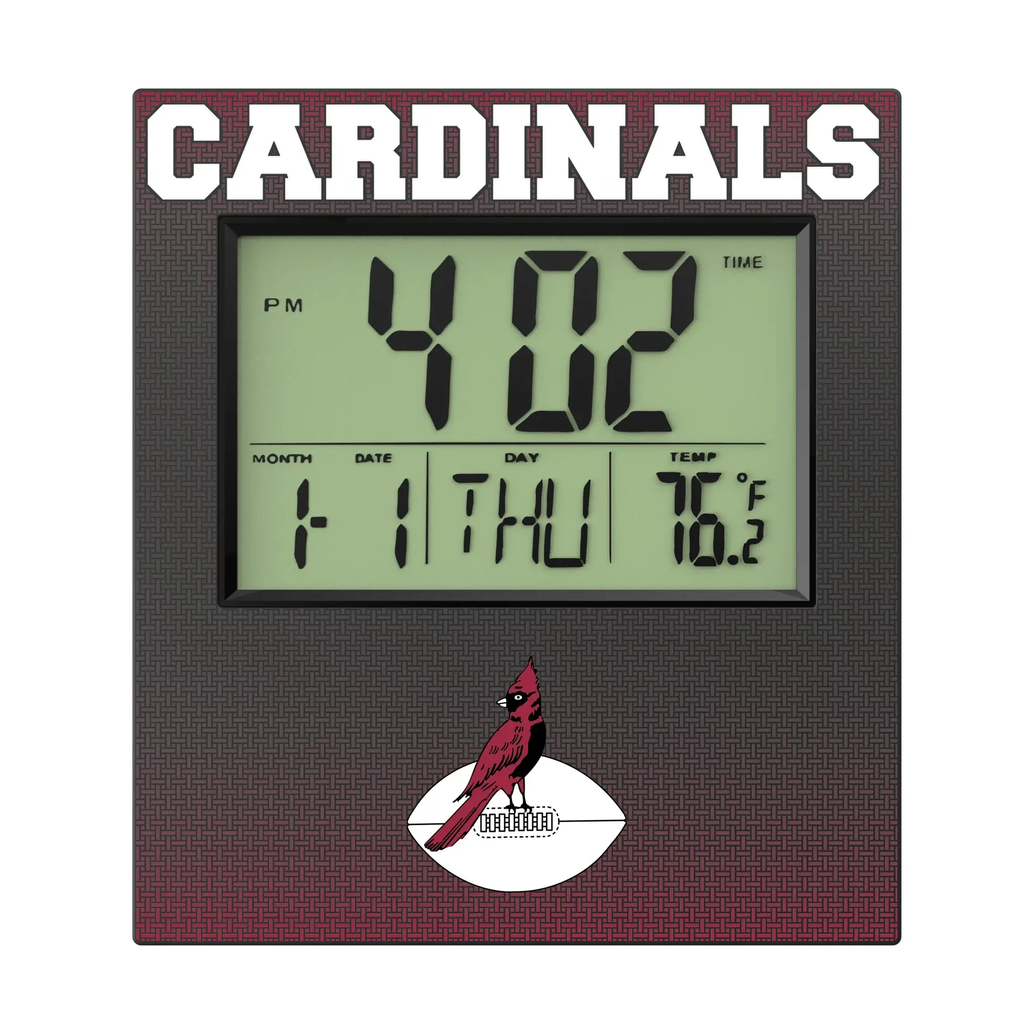Chicago Cardinals 1947-1959 Historic Collection Linen Wall Clock