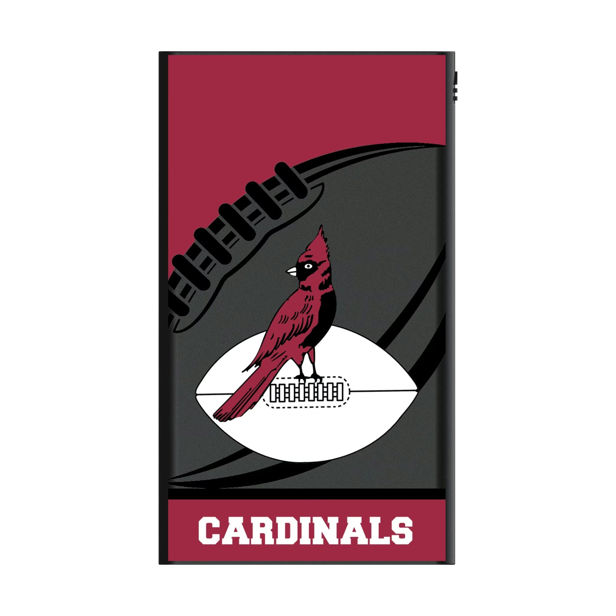 Chicago Cardinals 1947-1959 Historic Collection Passtime 5000mAh Flat Powerbank