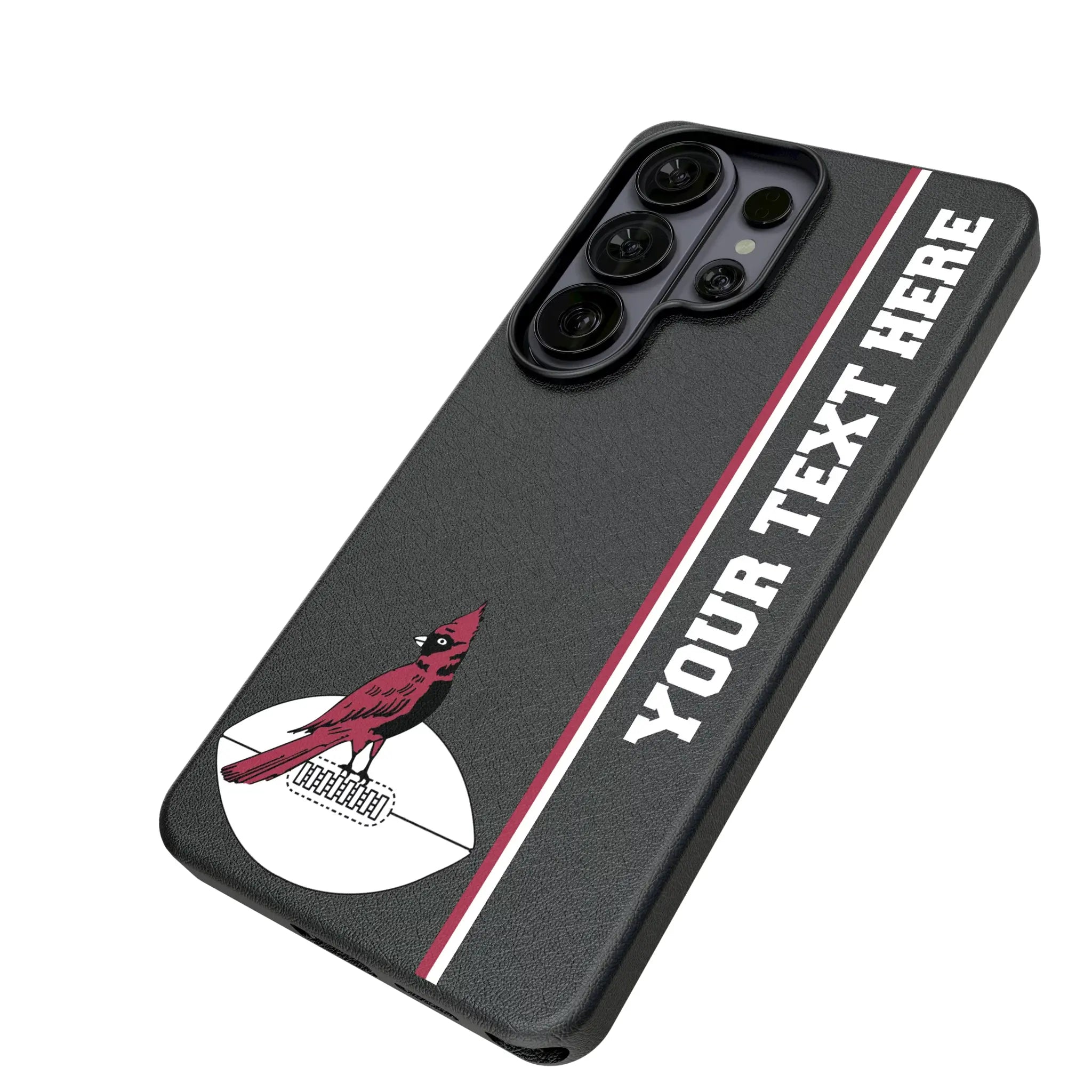 Chicago Cardinals 1947-1959 Historic Collection Personalized Sidebard Galaxy MagSafe Compatible Phone Case for Samsung Galaxy - Isometric View#Device_Galaxy S26 Ultra