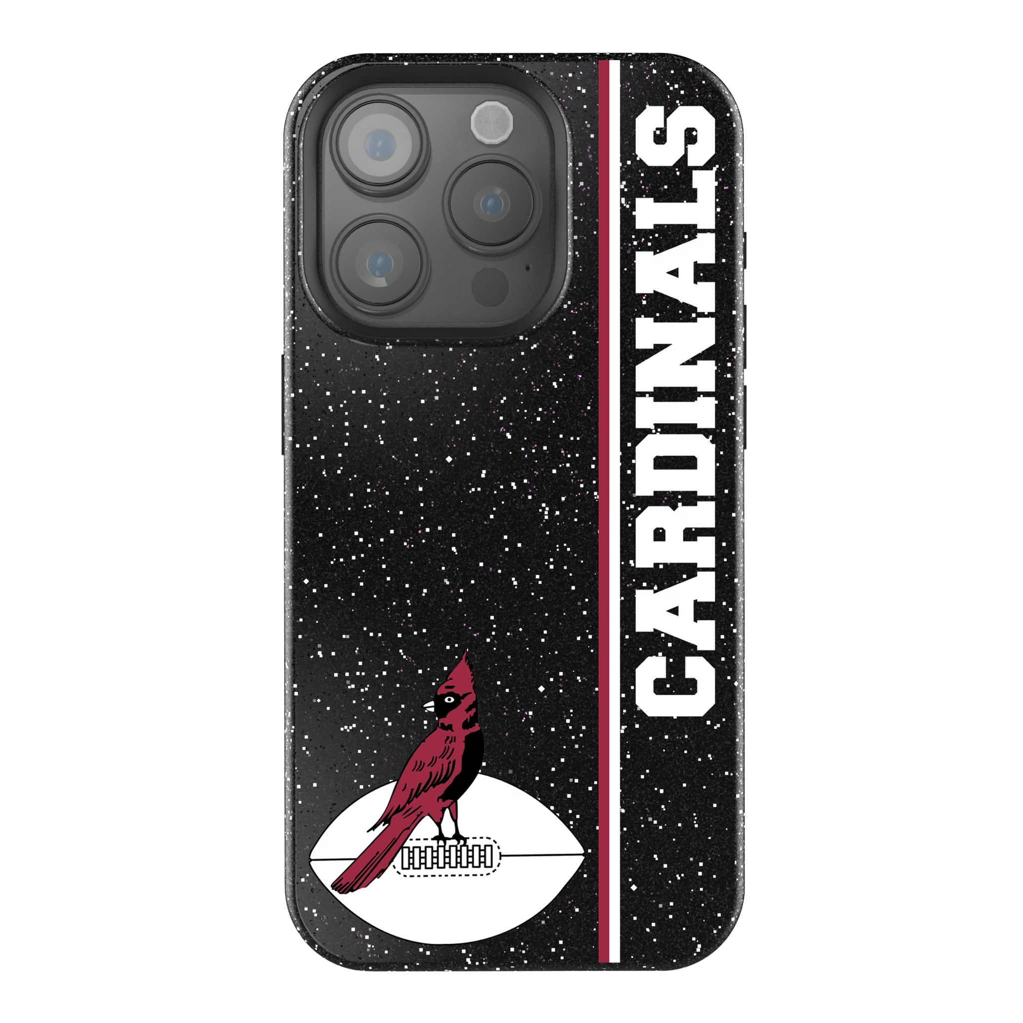 Chicago Cardinals 1947-1959 Historic Collection Sidebar iPhone Bling Phone Case for Apple iPhone