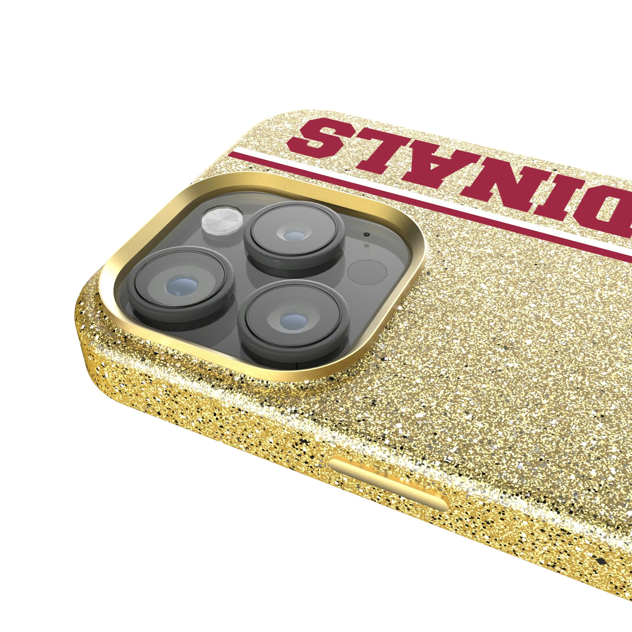 Chicago Cardinals 1947-1959 Historic Collection Sidebar iPhone Bling Phone Case for Apple iPhone - Detail