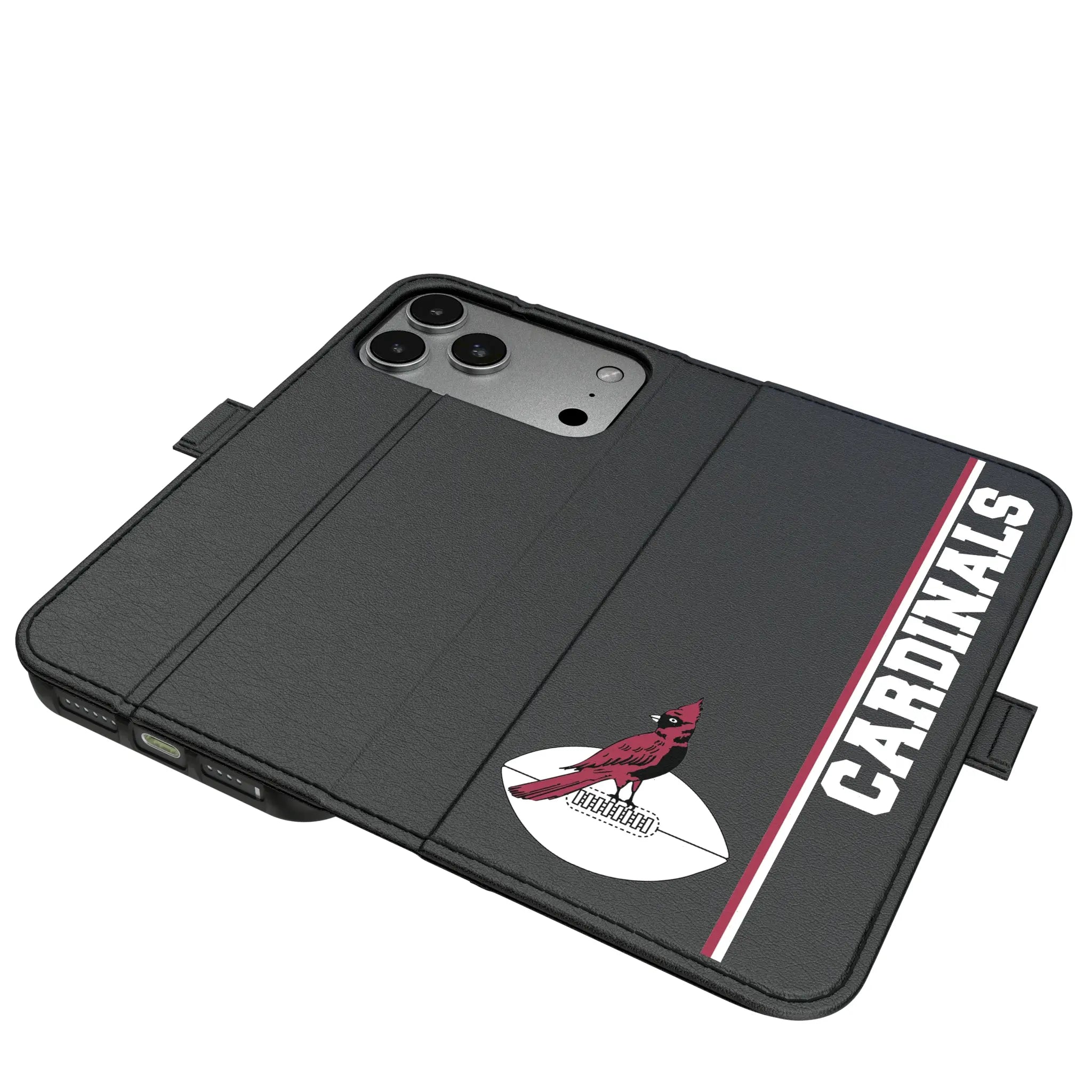 Chicago Cardinals 1947-1959 Historic Collection Sidebar iPhone Folio Phone Case for Apple iPhone#Device_iPhone 17 Pro Max