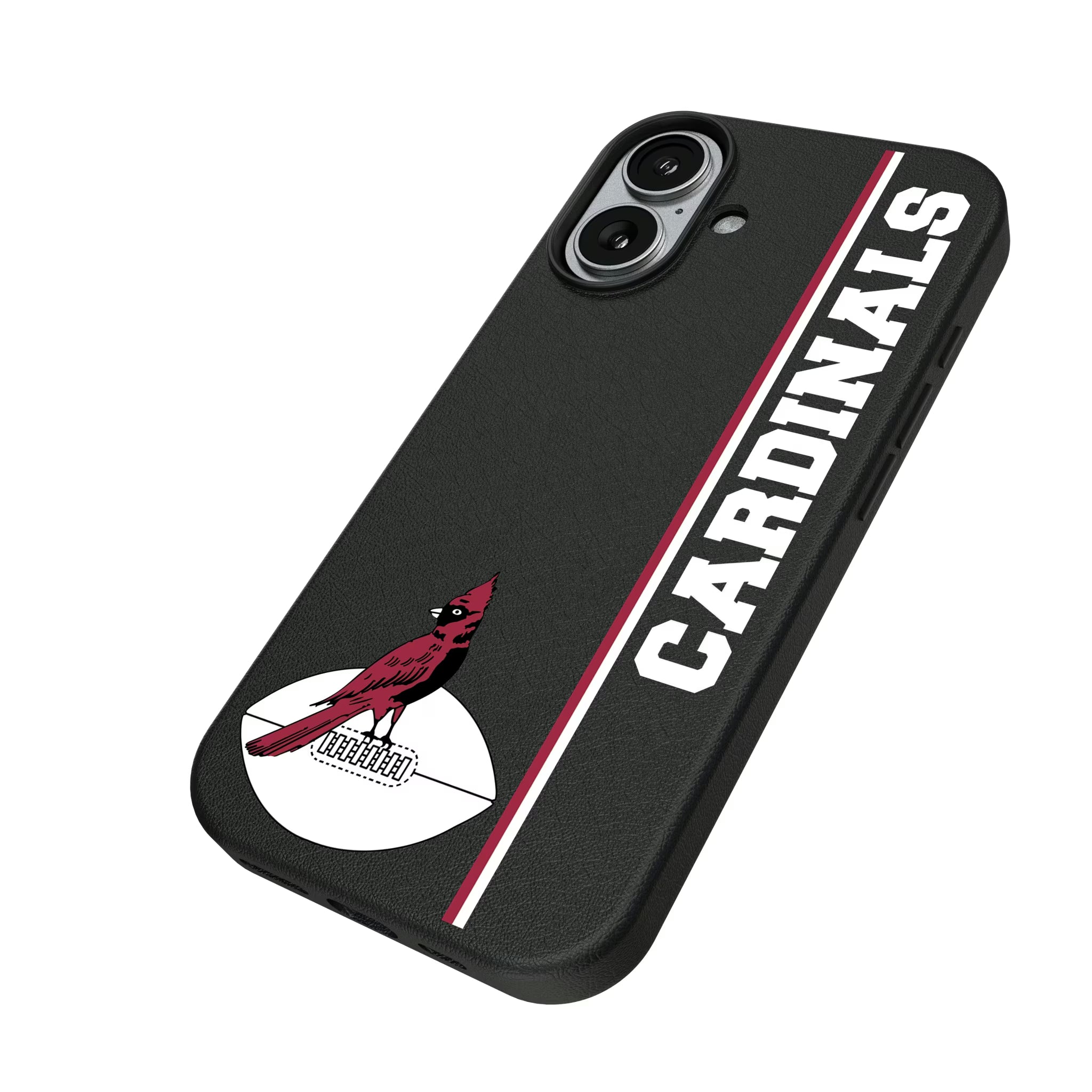 Chicago Cardinals 1947-1959 Historic Collection Sidebar iPhone MagSafe Compatible Phone Case for Apple iPhone - Isometric View#Device_iPhone 17