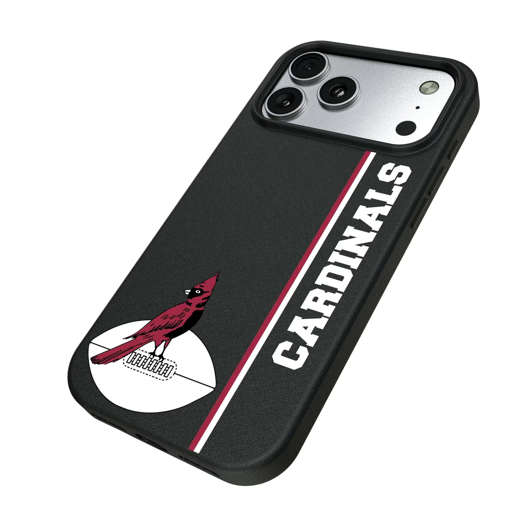 Chicago Cardinals 1947-1959 Historic Collection Sidebar iPhone MagSafe Compatible Phone Case for Apple iPhone - Isometric View#Device_iPhone 17 Pro Max
