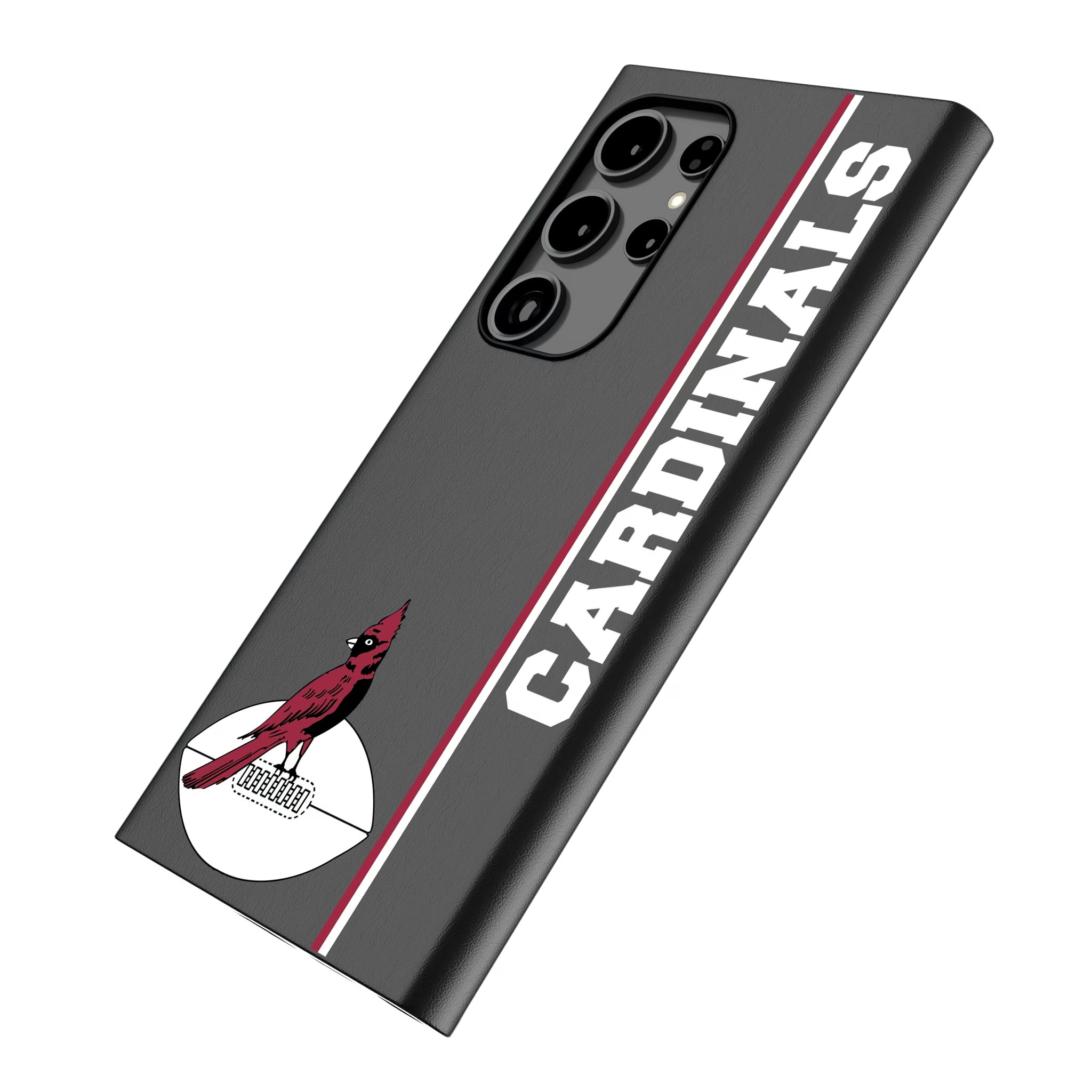 Chicago Cardinals 1947-1959 Historic Collection Sidebar Galaxy MagSafe Compatible Phone Case for Samsung Galaxy - Isometric View