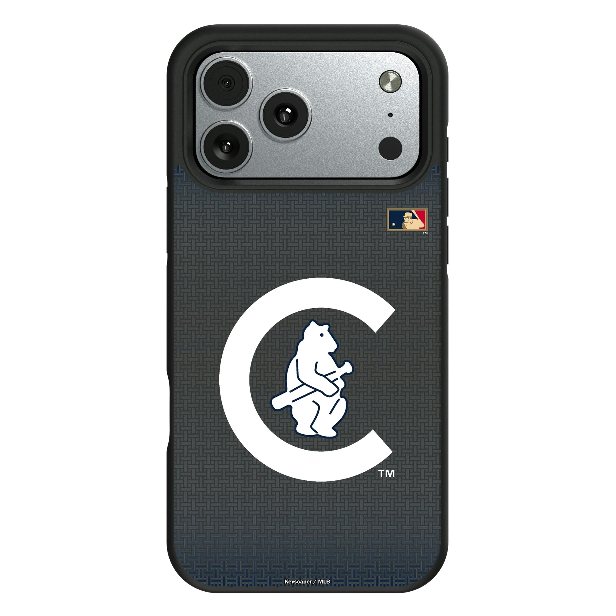 Chicago Cubs 1911-1912 - Cooperstown Collection Linen iPhone Bump Phone Case for Apple iPhone#Device_iPhone 17 Pro Max