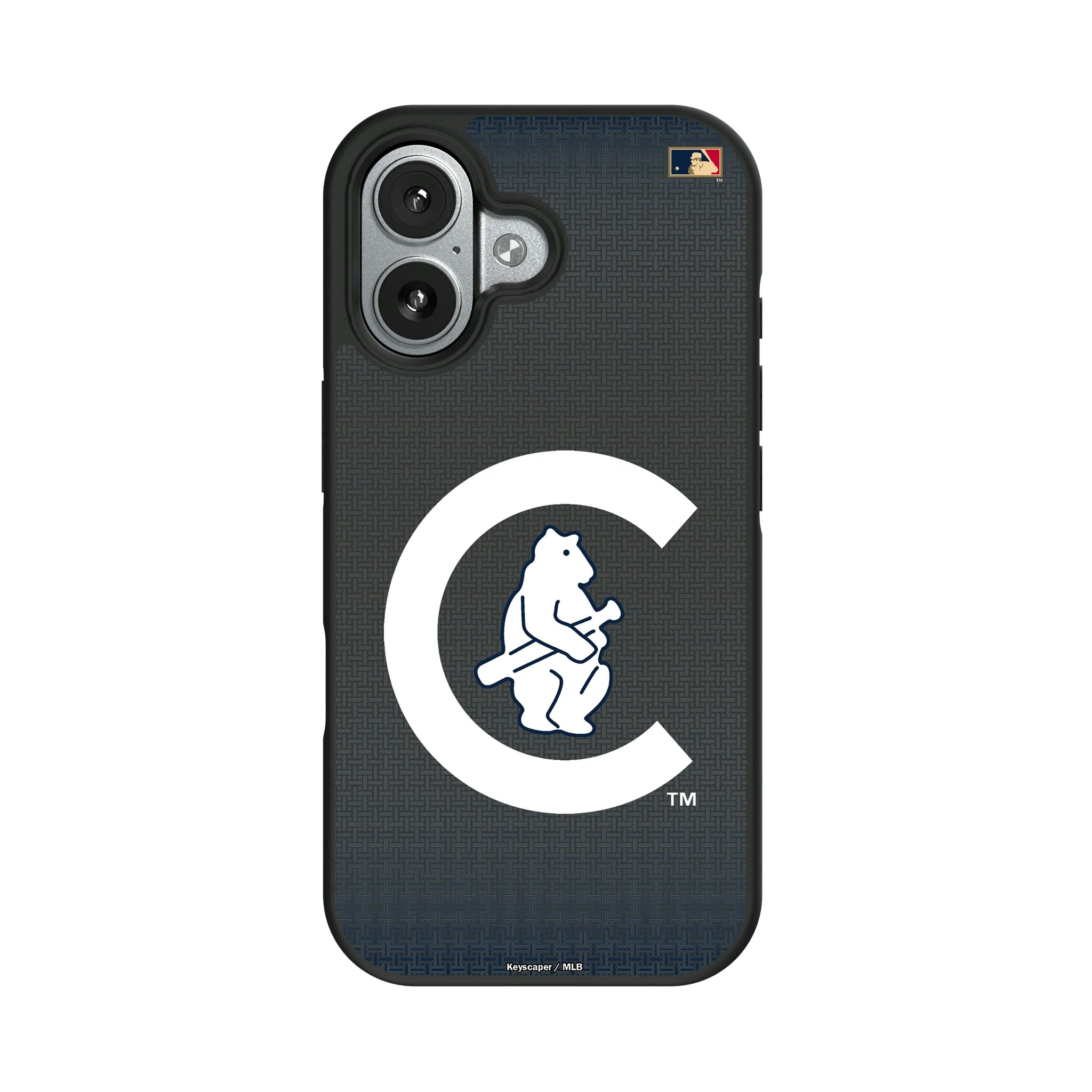 Chicago Cubs 1911-1912 - Cooperstown Collection Linen iPhone Bump Phone Case for Apple iPhone#Device_iPhone 17