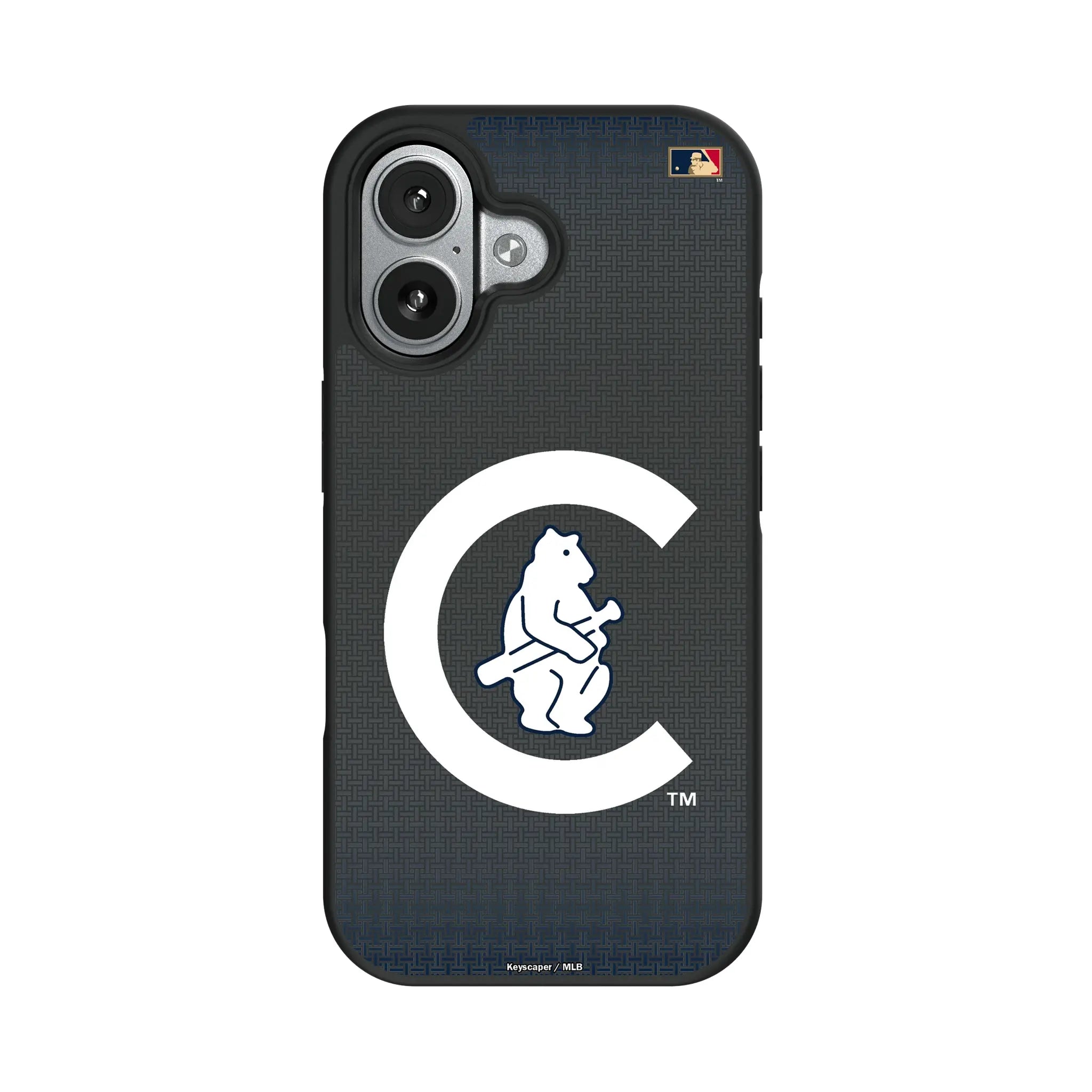 Chicago Cubs 1911-1912 - Cooperstown Collection Linen iPhone Bump Phone Case for Apple iPhone#Device_iPhone 17