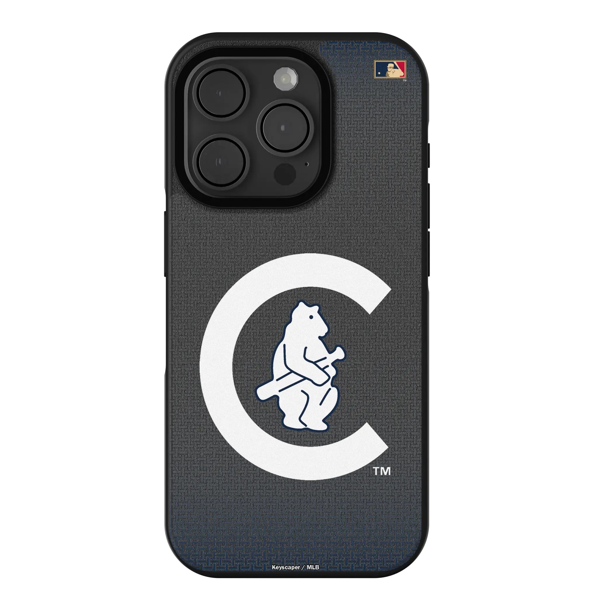 Chicago Cubs 1911-1912 - Cooperstown Collection Linen iPhone Bump Phone Case for Apple iPhone
