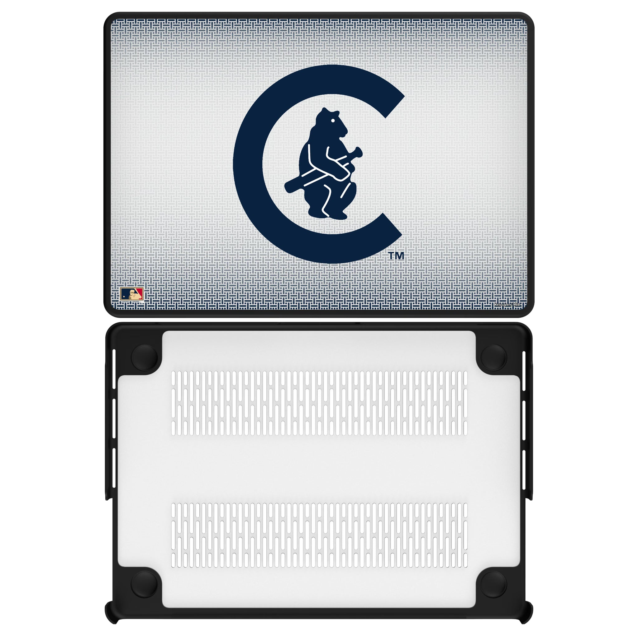 Chicago Cubs 1911-1912 - Cooperstown Collection Linen MacBook Laptop Case for Apple MacBook#Device_MacBook Pro (14-inch, 2021) / MacBook Pro (14-inch, 2023) / MacBook Pro (14-inch, 2024)