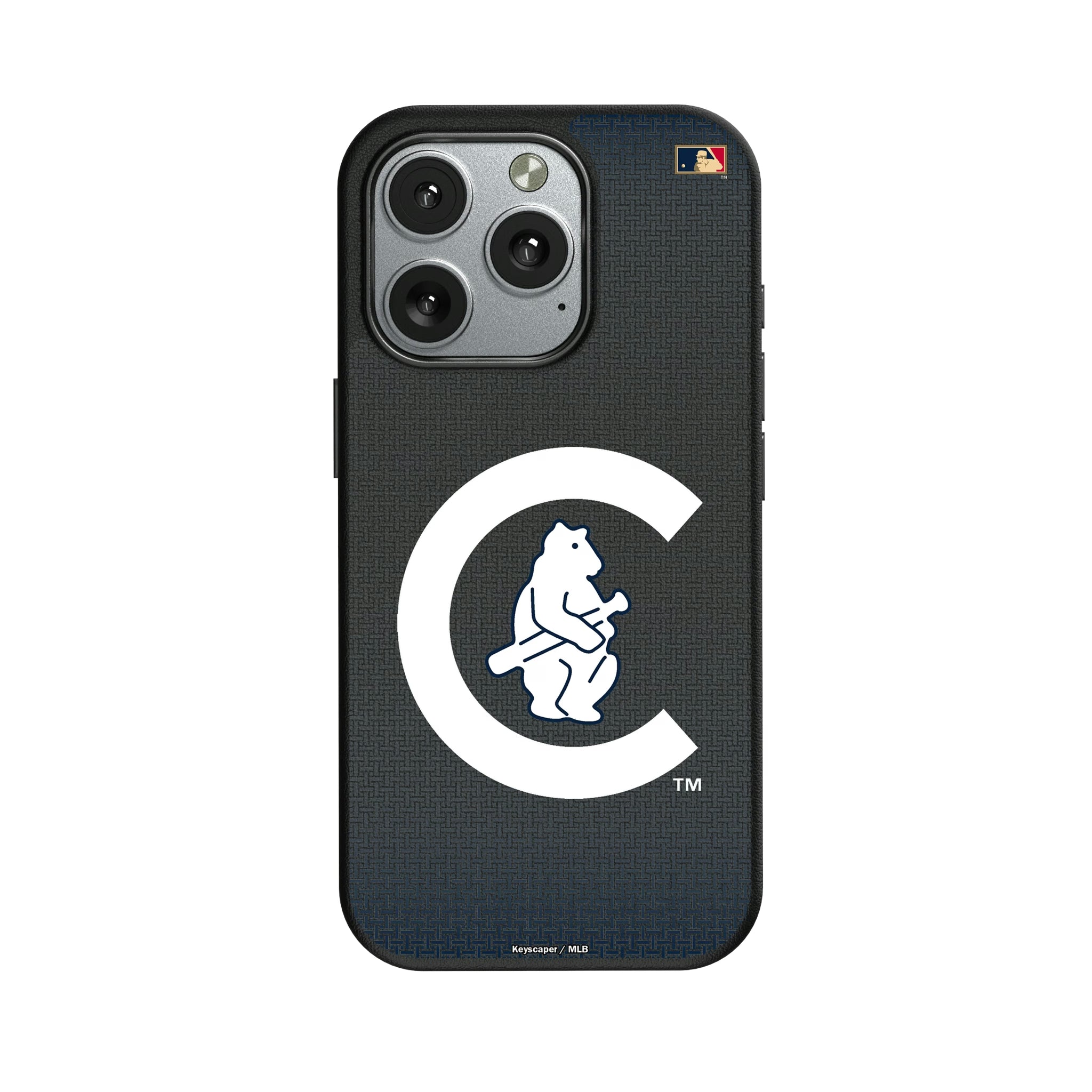 Chicago Cubs 1911-1912 - Cooperstown Collection Linen iPhone MagSafe Compatible Phone Case for Apple iPhone