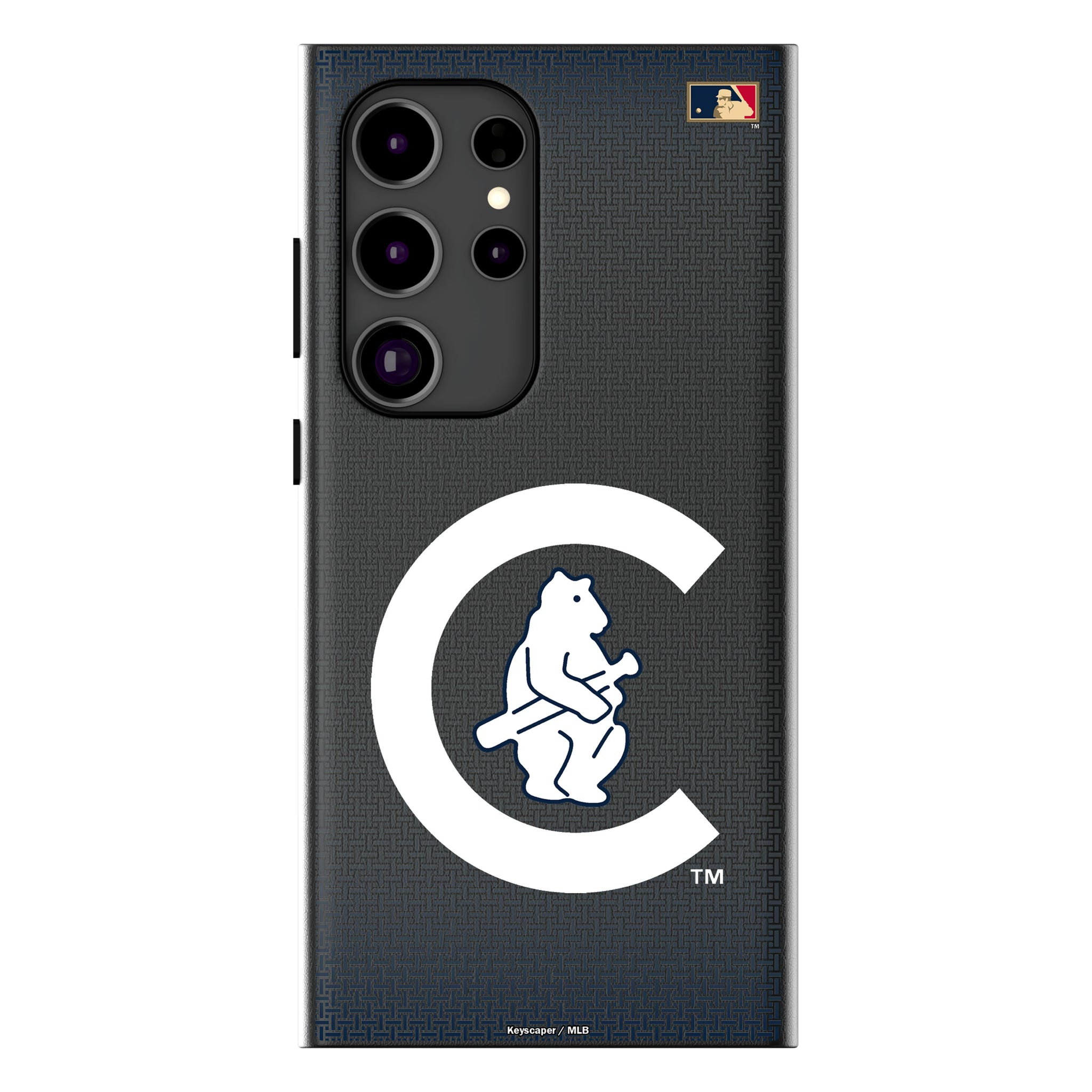 Chicago Cubs 1911-1912 - Cooperstown Collection Linen Galaxy MagSafe Compatible Phone Case for Samsung Galaxy