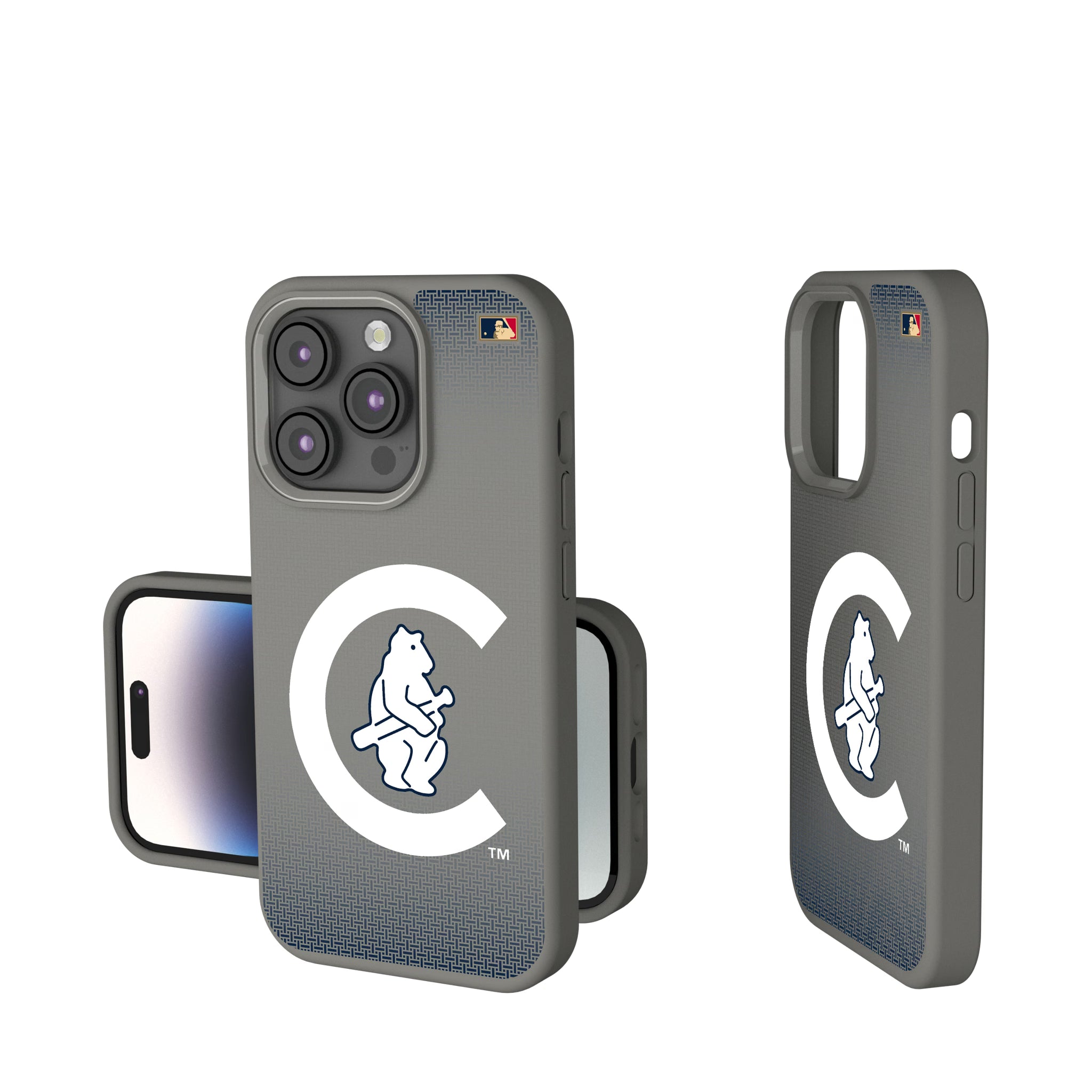 Chicago Cubs 1911-1912 - Cooperstown Collection Linen iPhone Soft Touch Phone Case for Apple iPhone