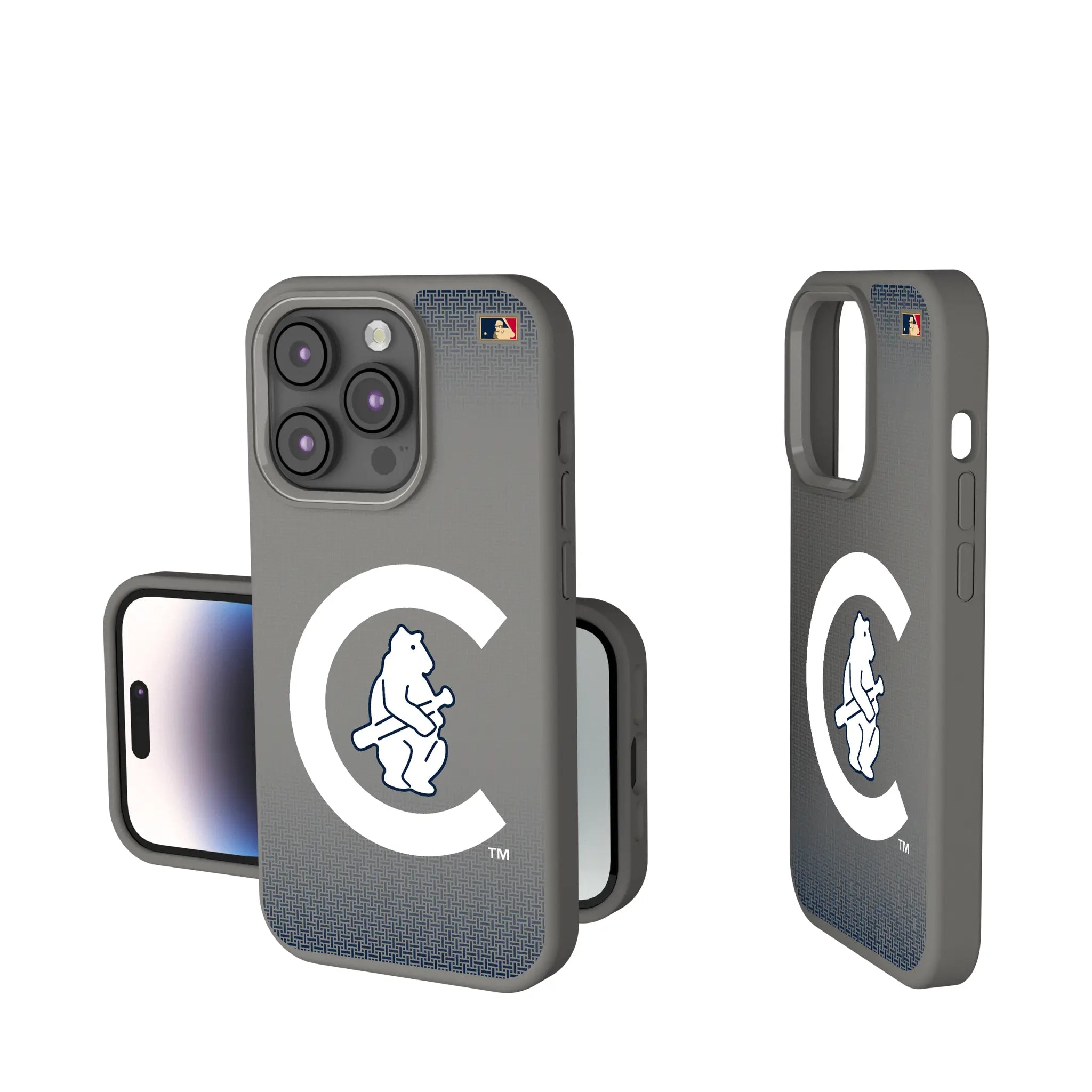 Chicago Cubs 1911-1912 - Cooperstown Collection Linen iPhone Soft Touch Phone Case for Apple iPhone