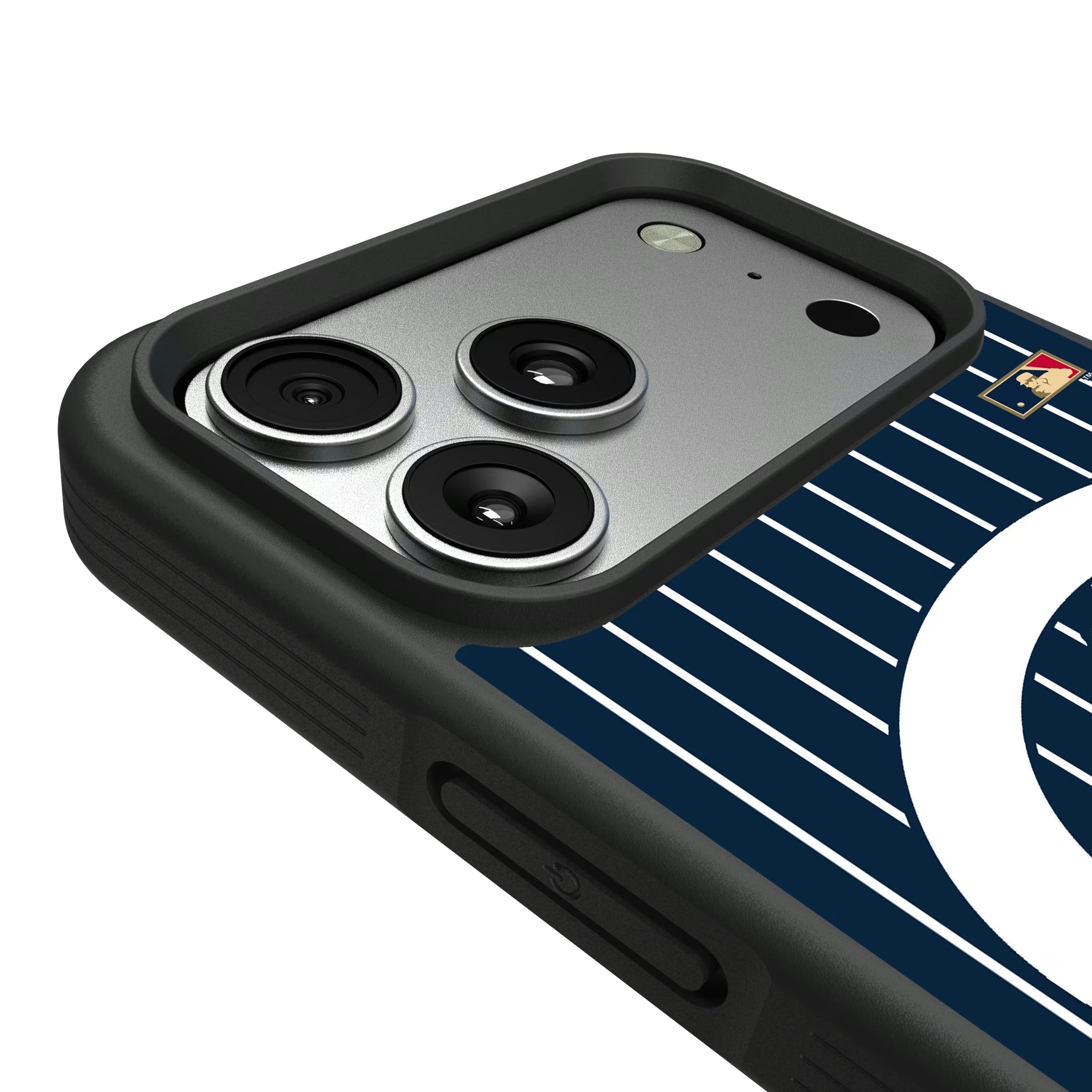 Chicago Cubs 1911-1912 - Cooperstown Collection Pinstripe iPhone Bump Phone Case for Apple iPhone - Detail#Device_iPhone 17 Pro Max