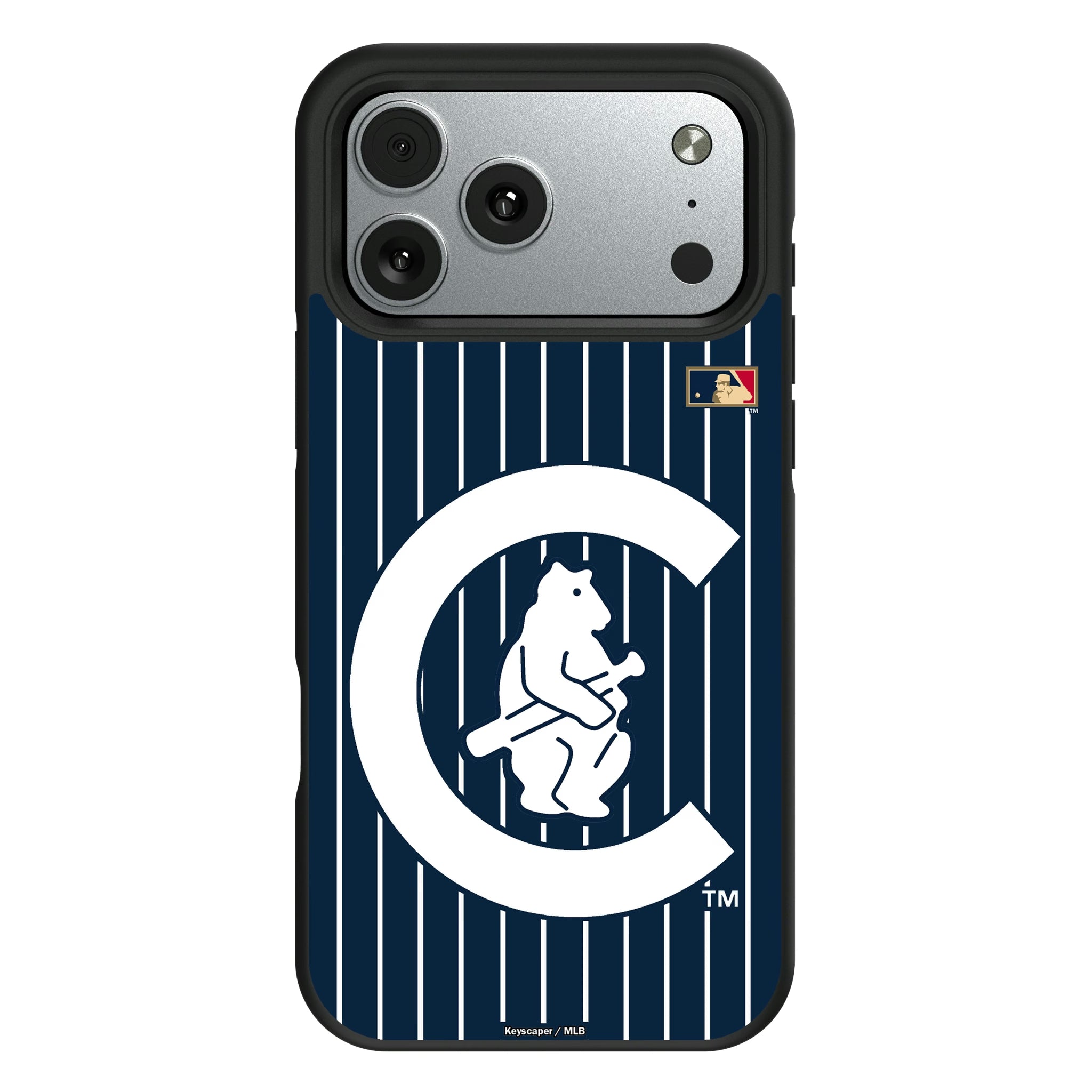 Chicago Cubs 1911-1912 - Cooperstown Collection Pinstripe iPhone Bump Phone Case for Apple iPhone#Device_iPhone 17 Pro Max