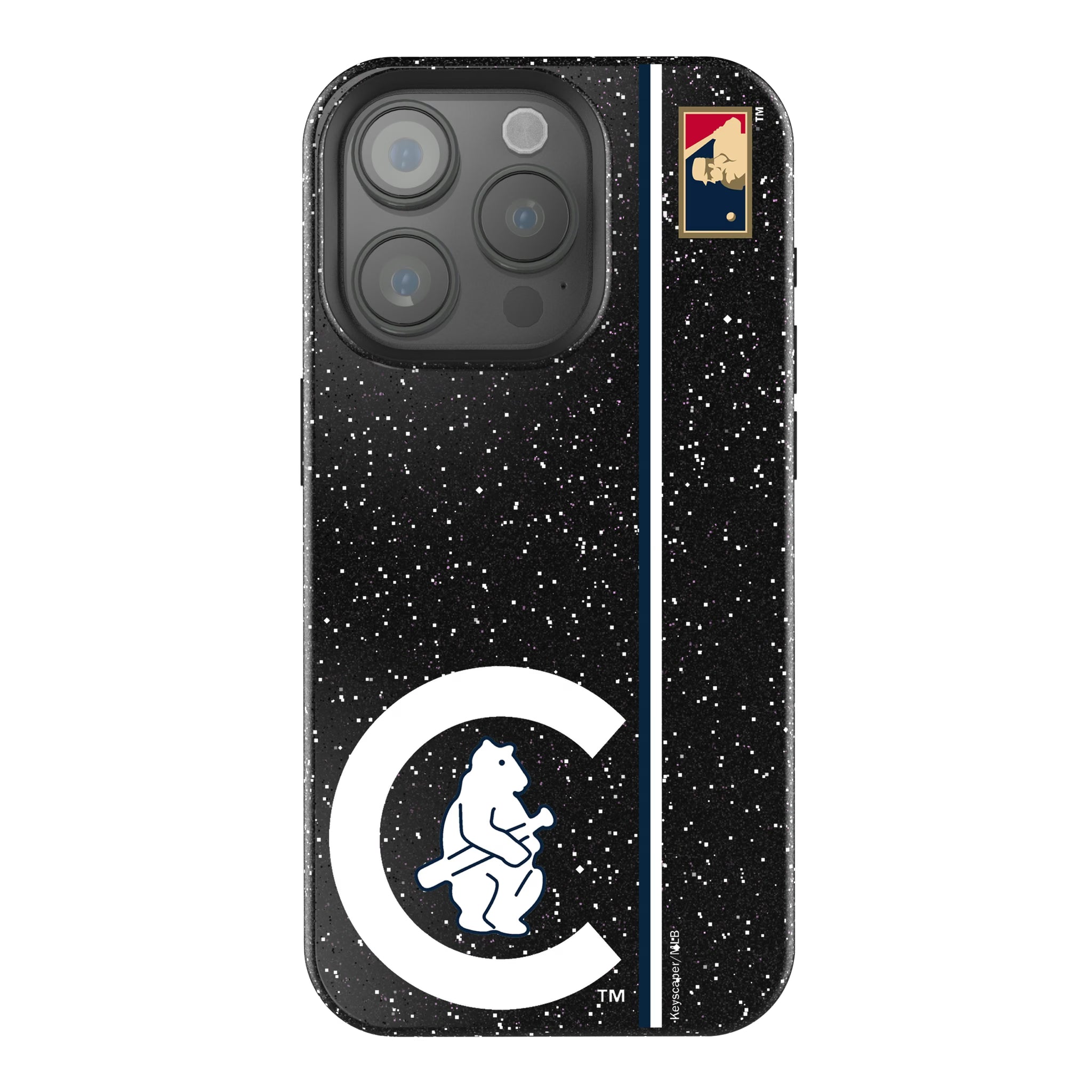 Chicago Cubs 1911-1912 - Cooperstown Collection Sidebar iPhone Bling Phone Case for Apple iPhone