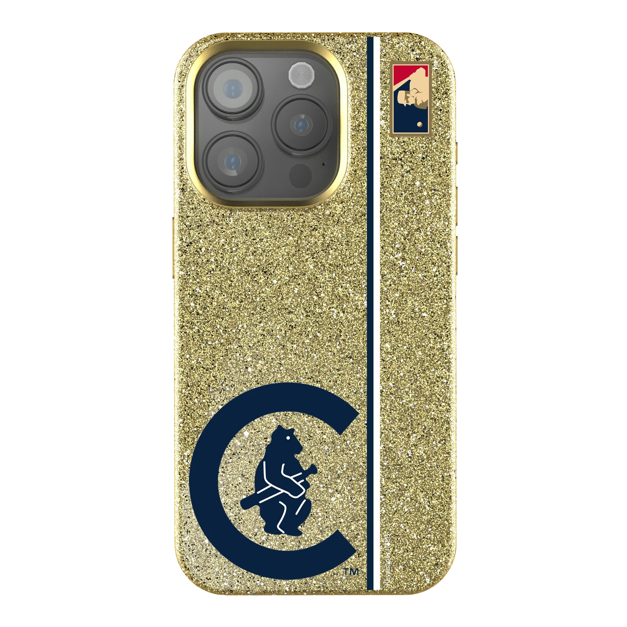 Chicago Cubs 1911-1912 - Cooperstown Collection Sidebar iPhone Bling Phone Case for Apple iPhone