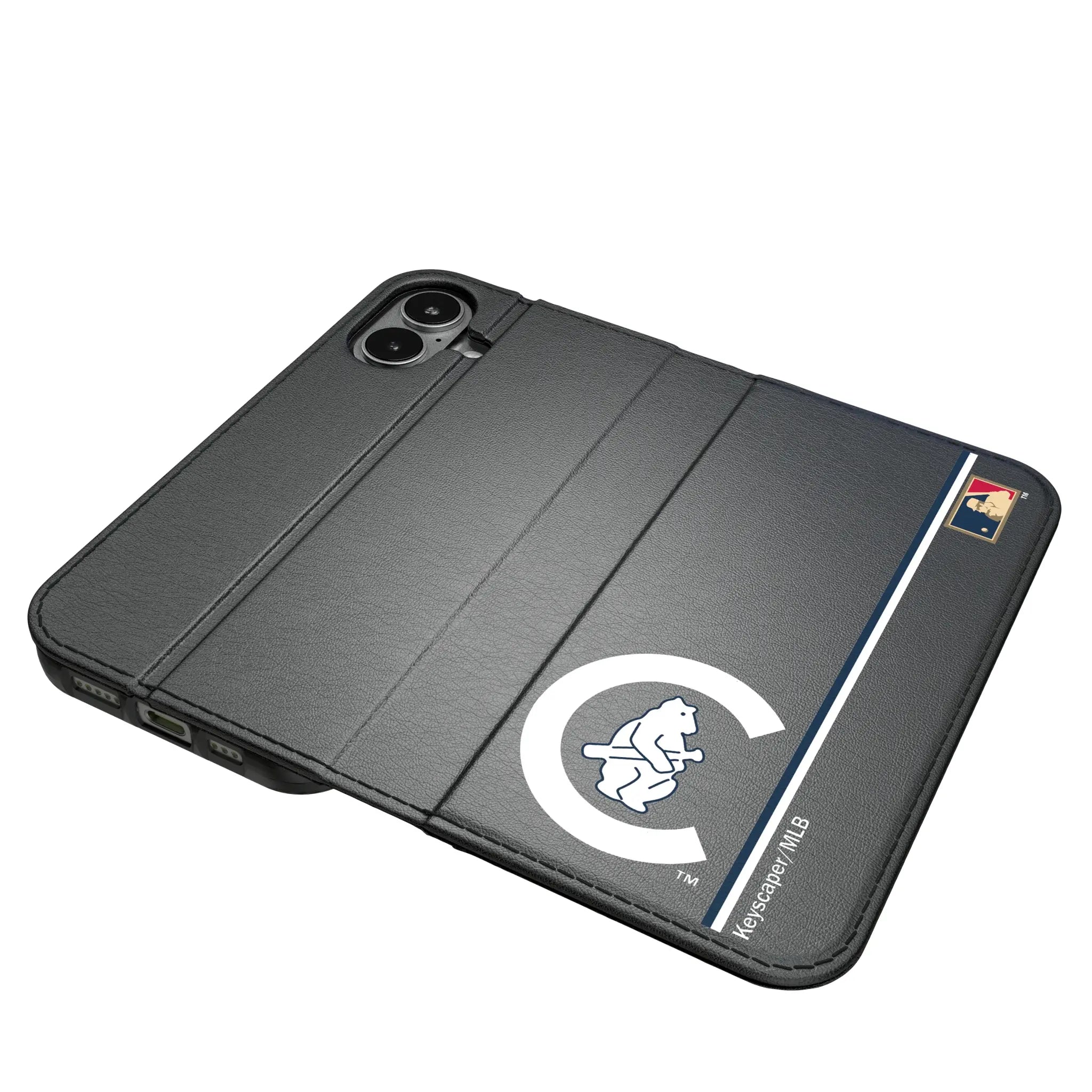 Chicago Cubs 1911-1912 - Cooperstown Collection Sidebar iPhone Folio Phone Case for Apple iPhone#Device_iPhone 17