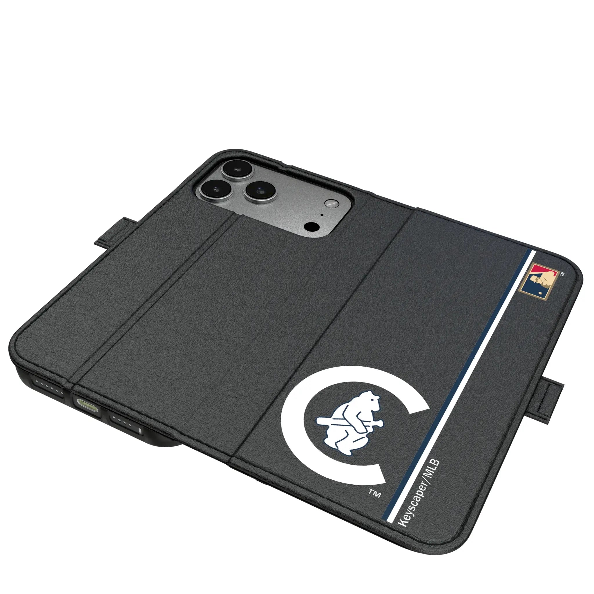 Chicago Cubs 1911-1912 - Cooperstown Collection Sidebar iPhone Folio Phone Case for Apple iPhone#Device_iPhone 17 Pro Max