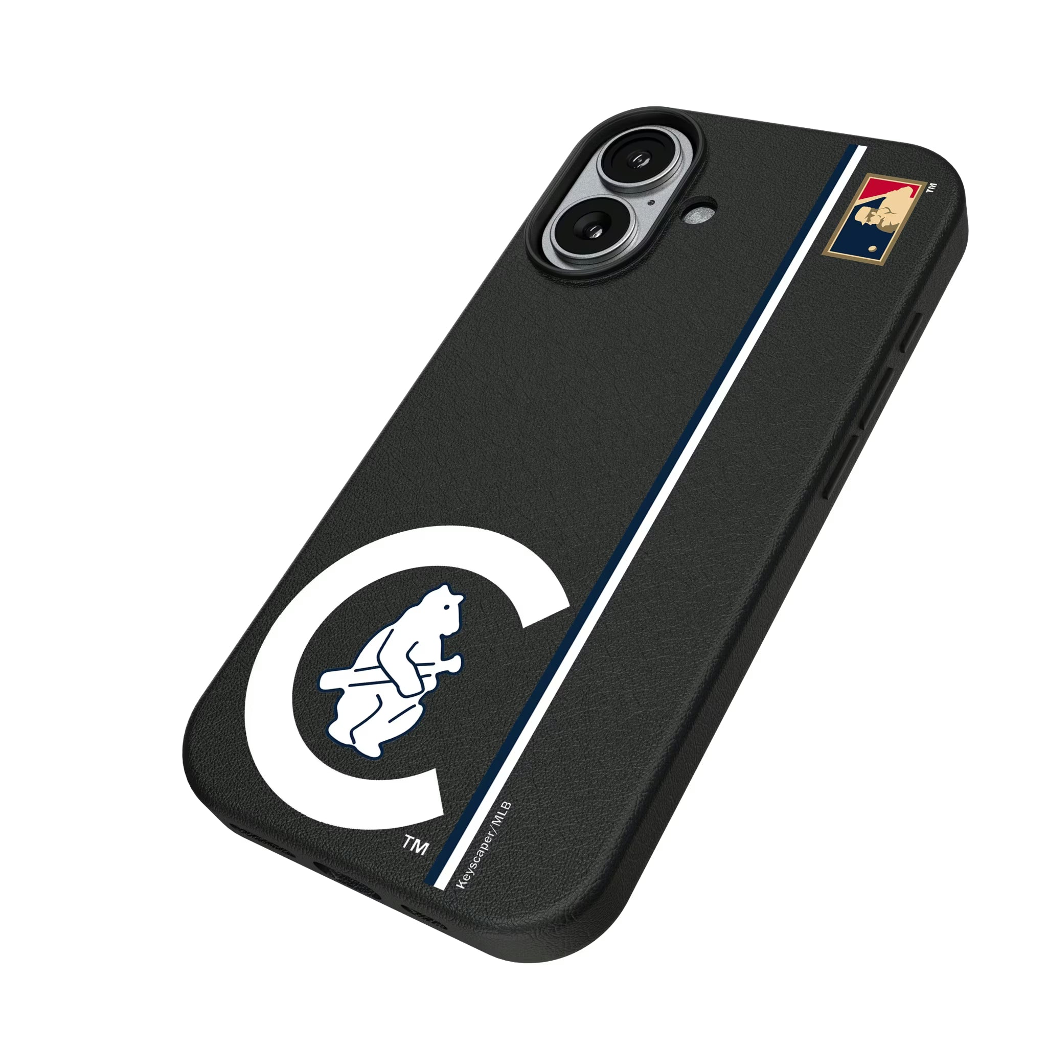 Chicago Cubs 1911-1912 - Cooperstown Collection Sidebar iPhone MagSafe Compatible Phone Case for Apple iPhone - Isometric View#Device_iPhone 17