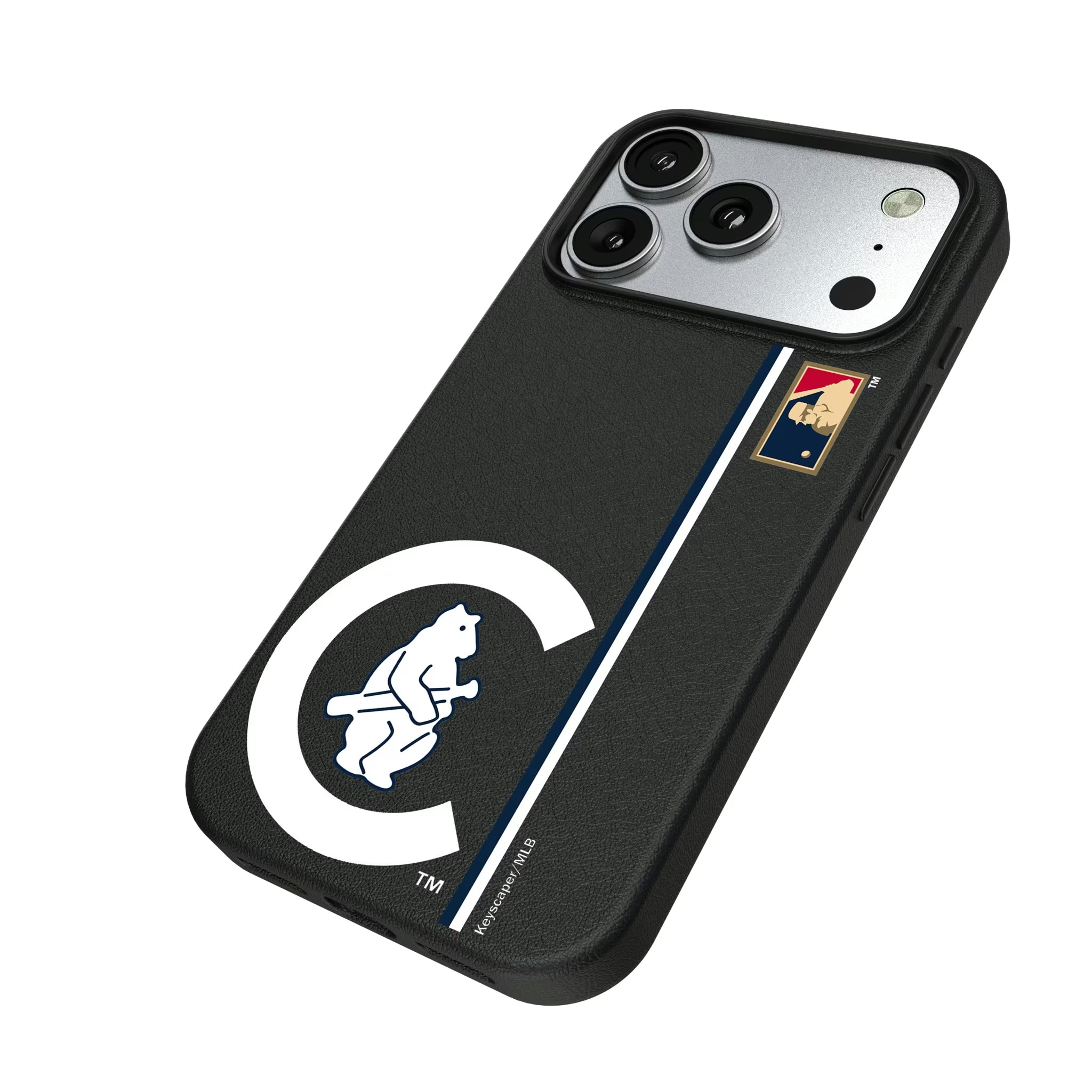 Chicago Cubs 1911-1912 - Cooperstown Collection Sidebar iPhone MagSafe Compatible Phone Case for Apple iPhone - Isometric View#Device_iPhone 17 Pro