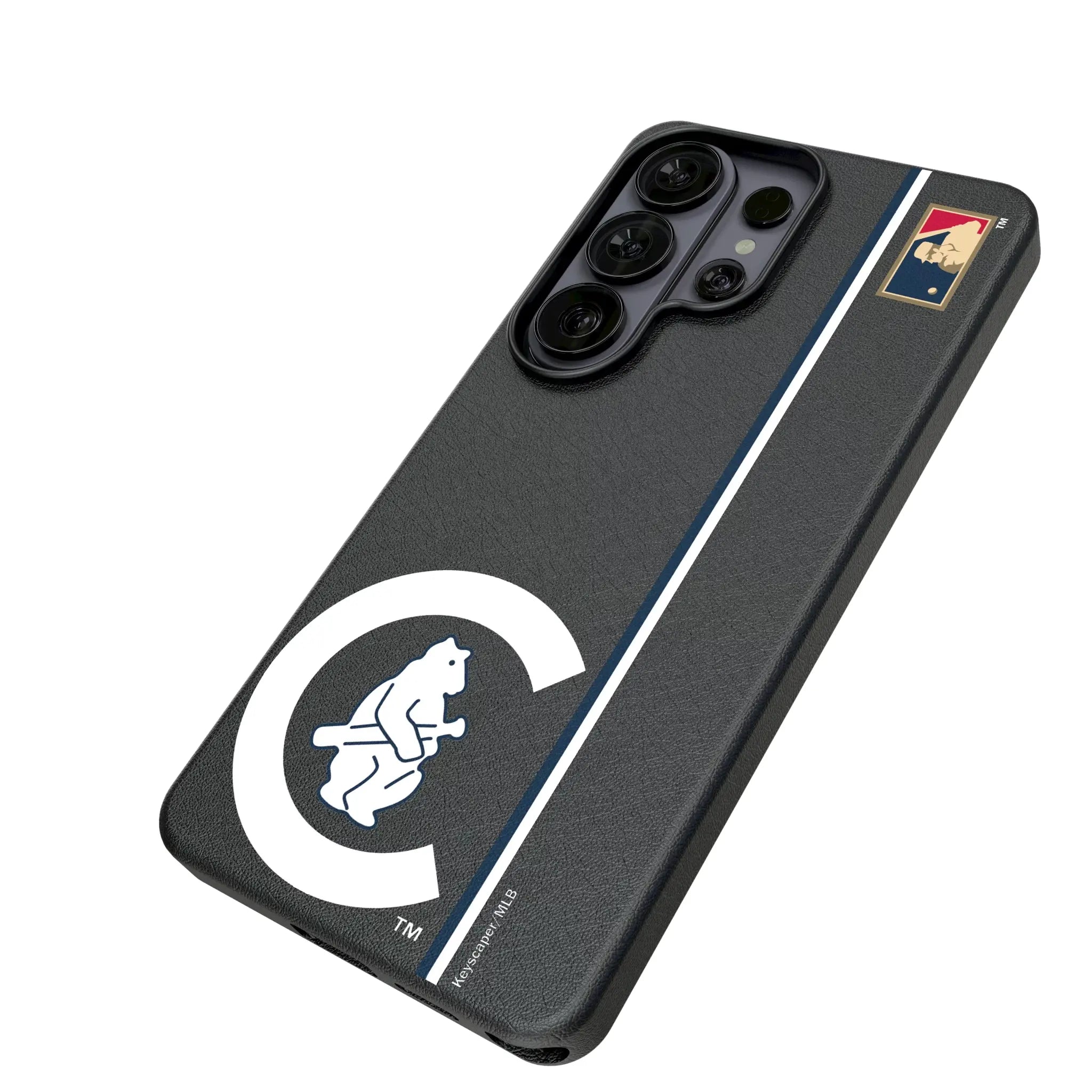 Chicago Cubs 1911-1912 - Cooperstown Collection Sidebar Galaxy MagSafe Compatible Phone Case for Samsung Galaxy - Isometric View#Device_Galaxy S26 Ultra