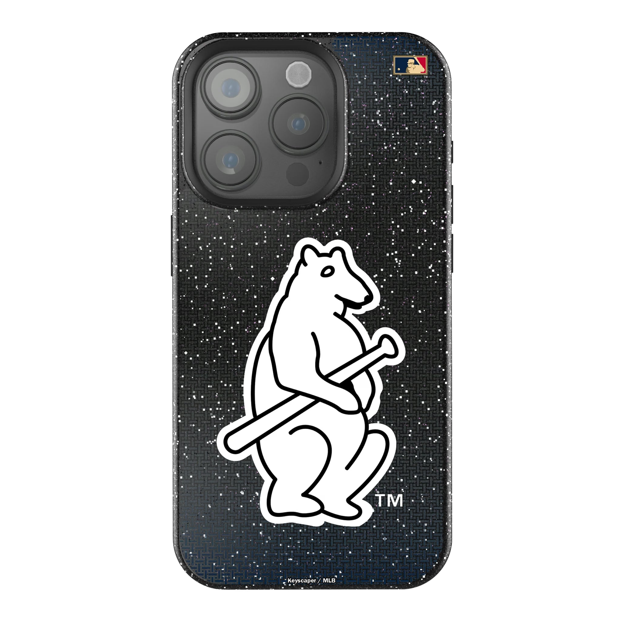 Chicago Cubs 1914 - Cooperstown Collection Linen iPhone Bling Phone Case for Apple iPhone