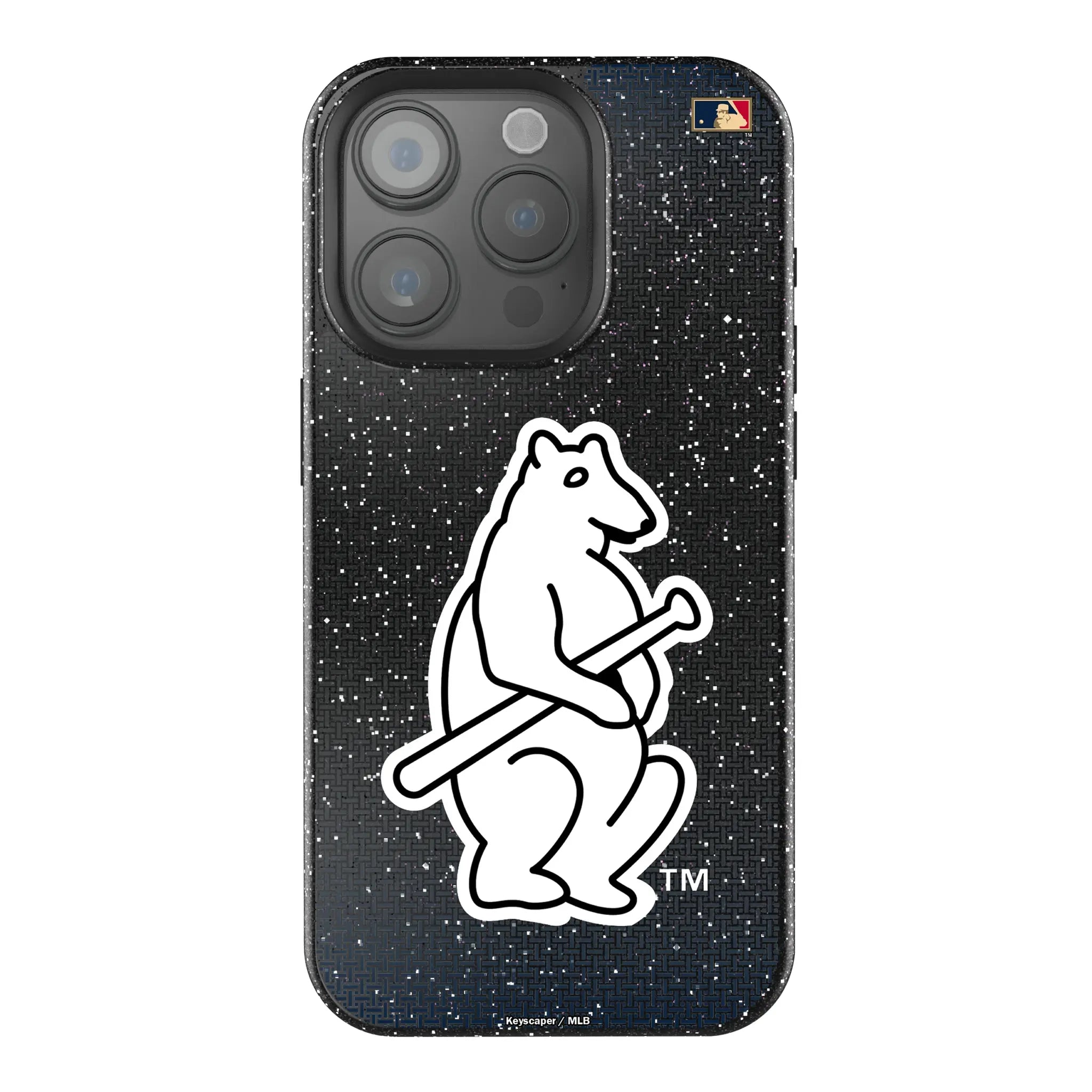 Chicago Cubs 1914 - Cooperstown Collection Linen iPhone Bling Phone Case for Apple iPhone