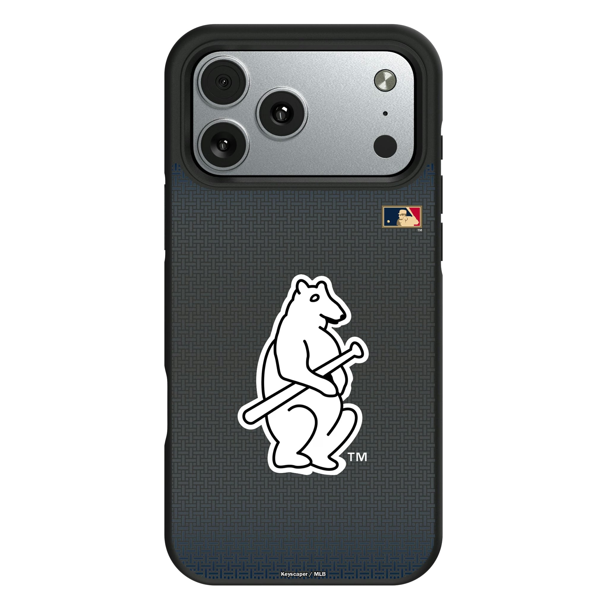 Chicago Cubs 1914 - Cooperstown Collection Linen iPhone Bump Phone Case for Apple iPhone#Device_iPhone 17 Pro Max