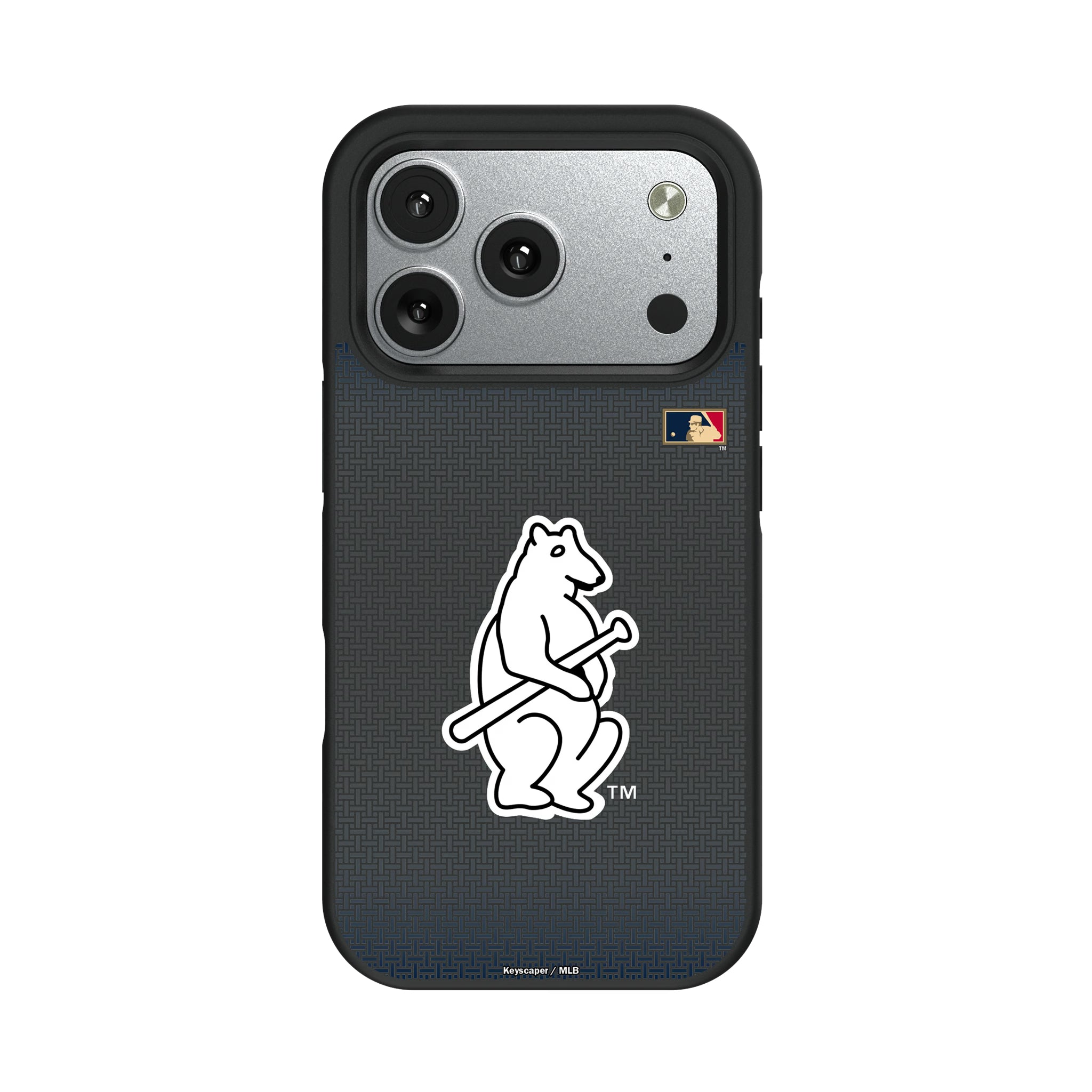 Chicago Cubs 1914 - Cooperstown Collection Linen iPhone Bump Phone Case for Apple iPhone#Device_iPhone 17 Pro