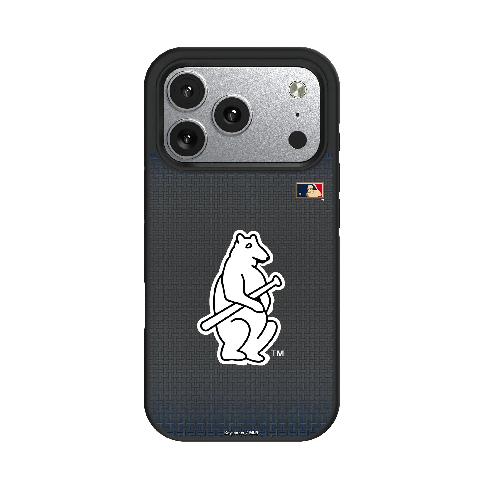 Chicago Cubs 1914 - Cooperstown Collection Linen iPhone Bump Phone Case for Apple iPhone#Device_iPhone 17 Pro