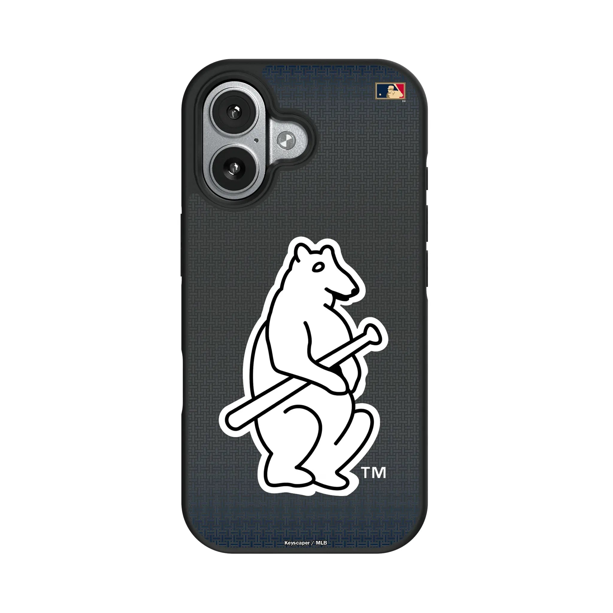 Chicago Cubs 1914 - Cooperstown Collection Linen iPhone Bump Phone Case for Apple iPhone#Device_iPhone 17