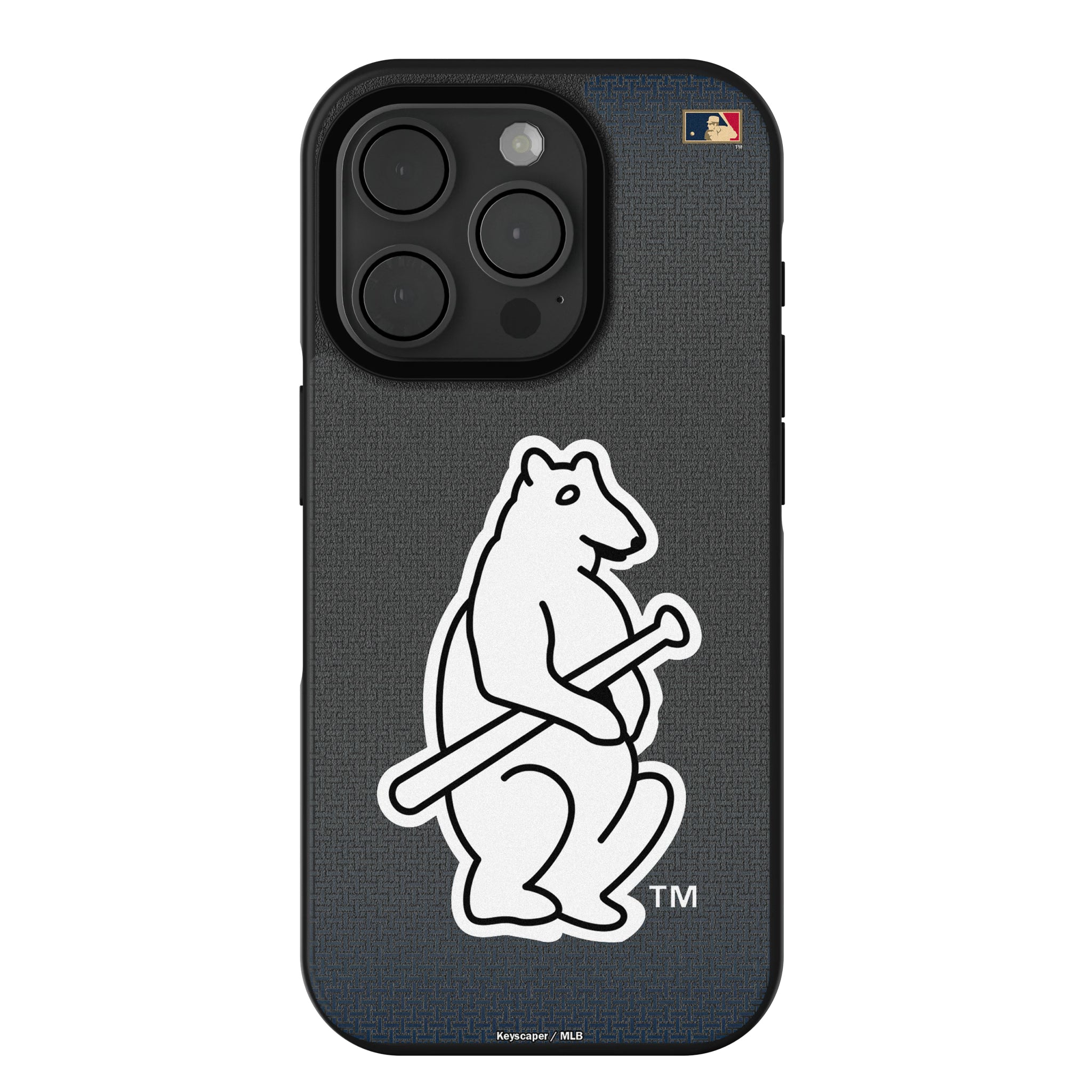 Chicago Cubs 1914 - Cooperstown Collection Linen iPhone Bump Phone Case for Apple iPhone