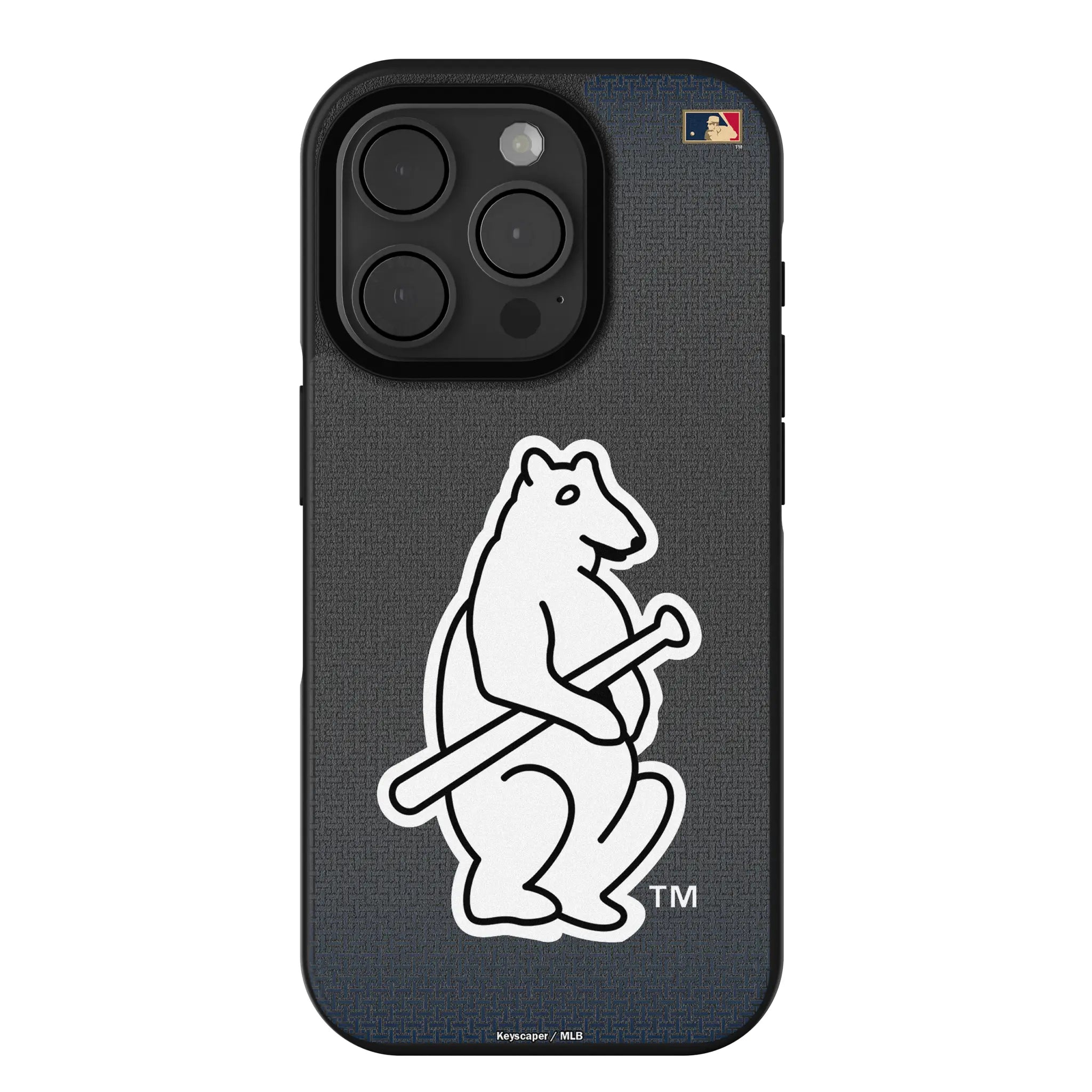 Chicago Cubs 1914 - Cooperstown Collection Linen iPhone Bump Phone Case for Apple iPhone