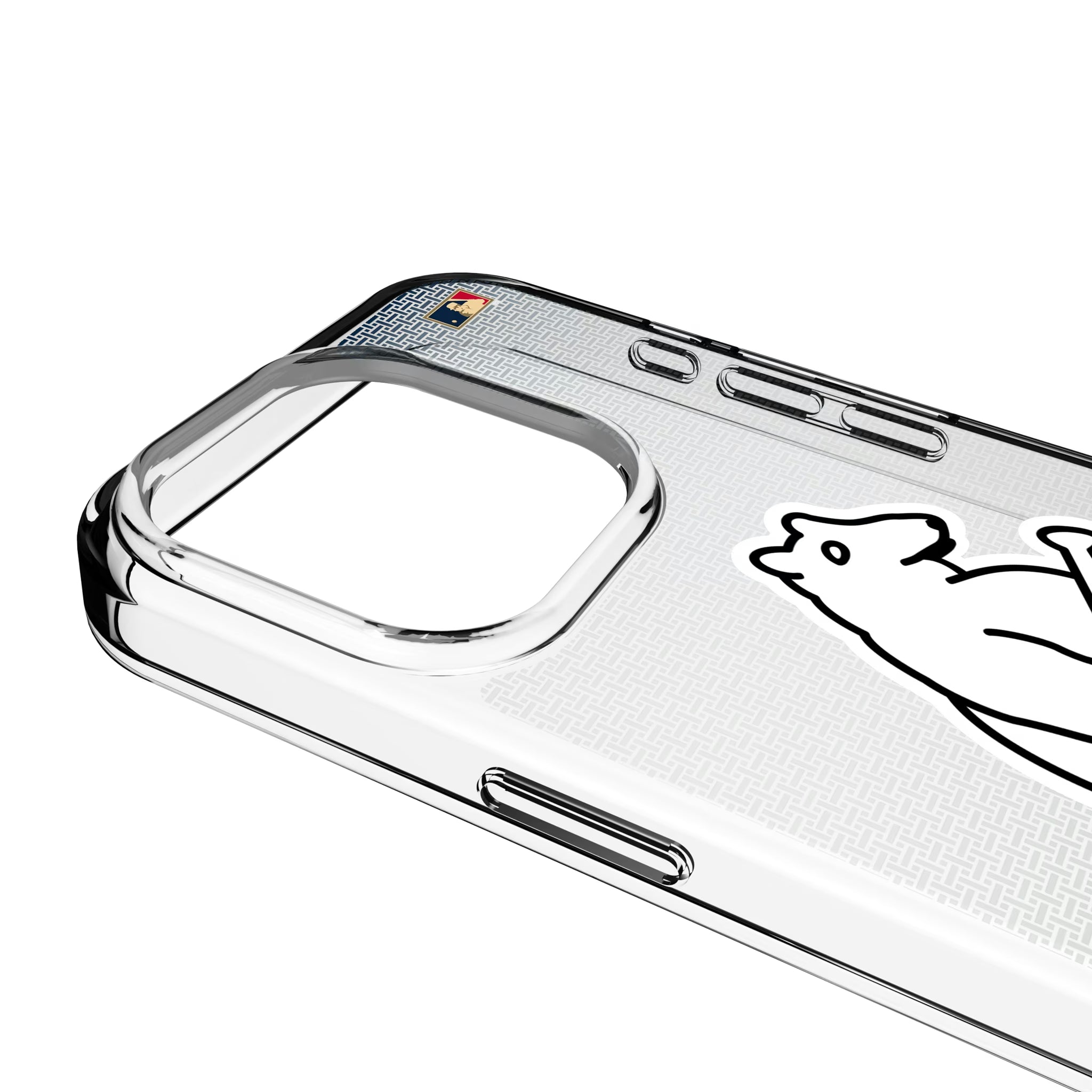 Chicago Cubs 1914 - Cooperstown Collection Linen iPhone Clear Phone Case for Apple iPhone - Detail