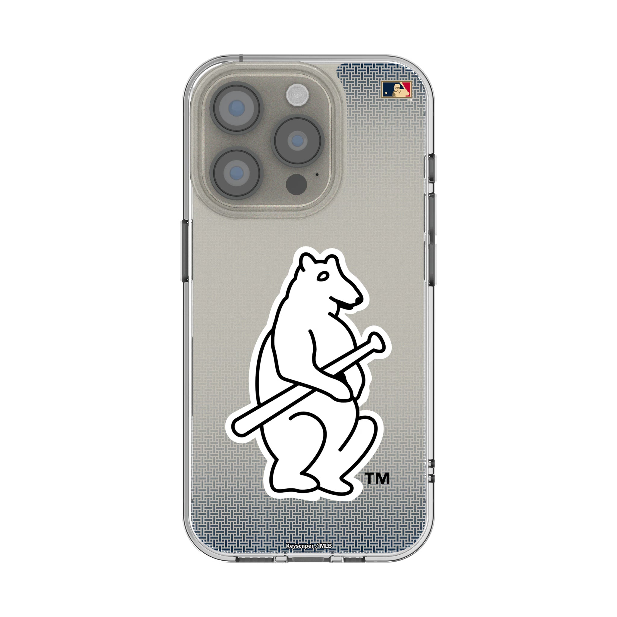 Chicago Cubs 1914 - Cooperstown Collection Linen iPhone Clear Phone Case for Apple iPhone