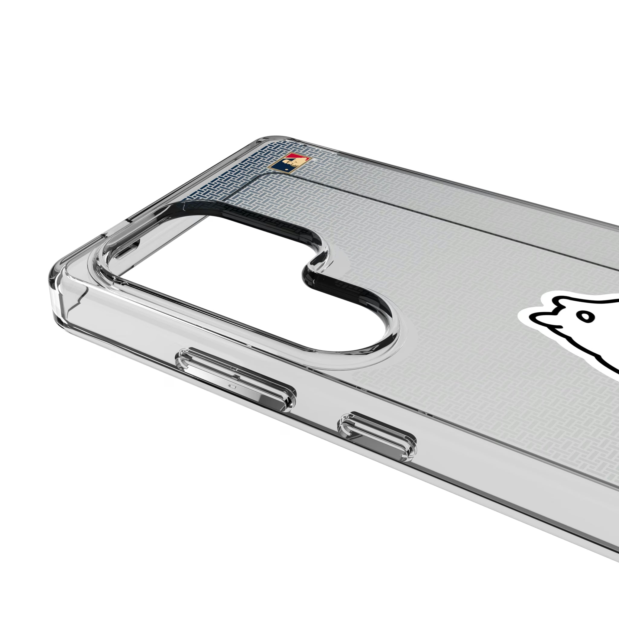 Chicago Cubs 1914 - Cooperstown Collection Linen Galaxy Clear Phone Case for Samsung Galaxy - Detail