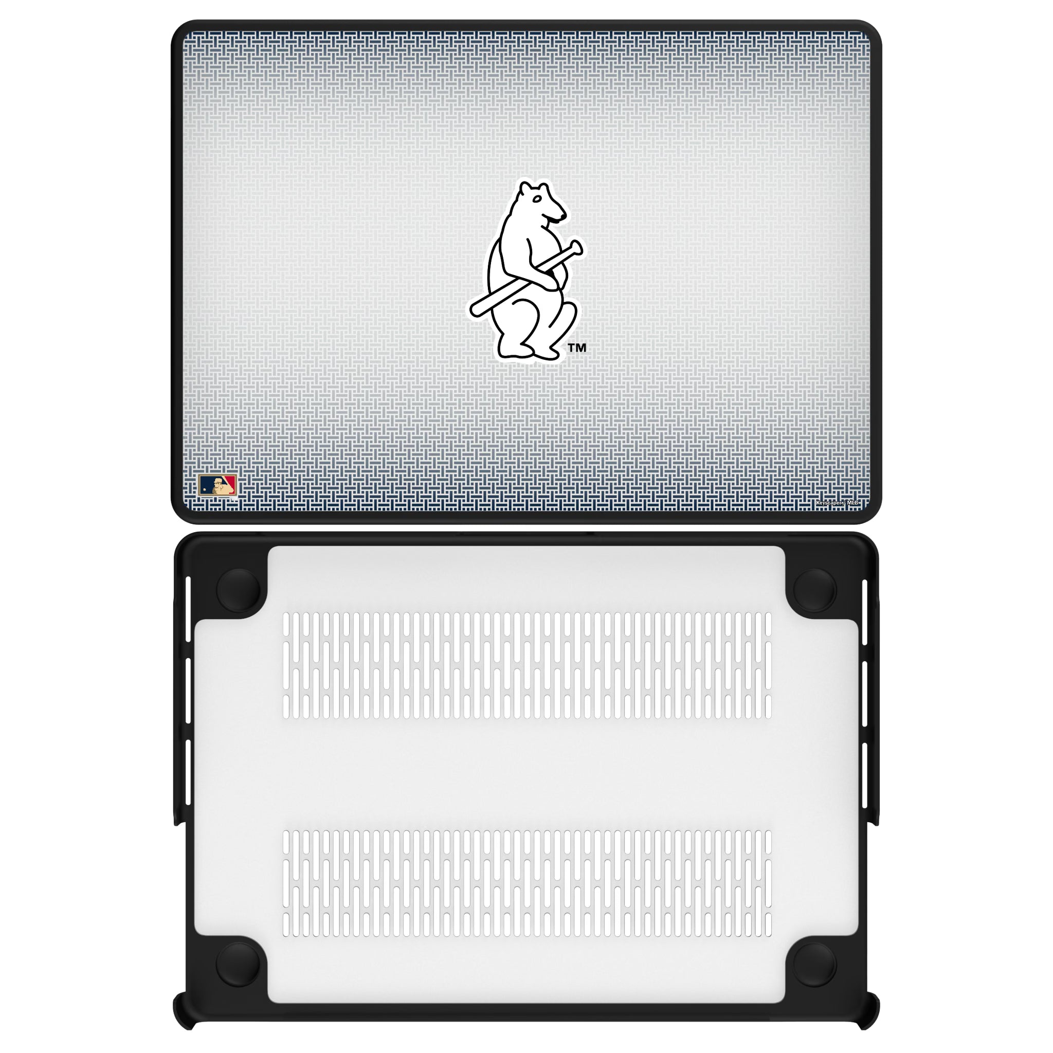 Chicago Cubs 1914 - Cooperstown Collection Linen MacBook Laptop Case for Apple MacBook#Device_MacBook Pro (14-inch, 2021) / MacBook Pro (14-inch, 2023) / MacBook Pro (14-inch, 2024)