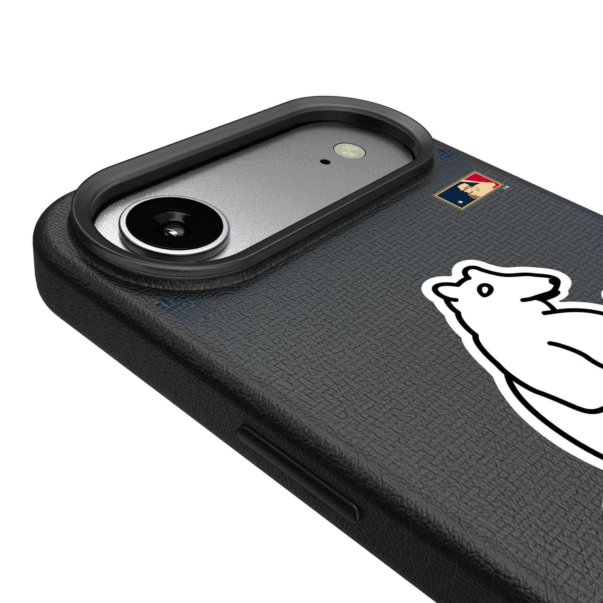 Chicago Cubs 1914 - Cooperstown Collection Linen iPhone MagSafe Compatible Phone Case for Apple iPhone - Detail#Device_iPhone Air