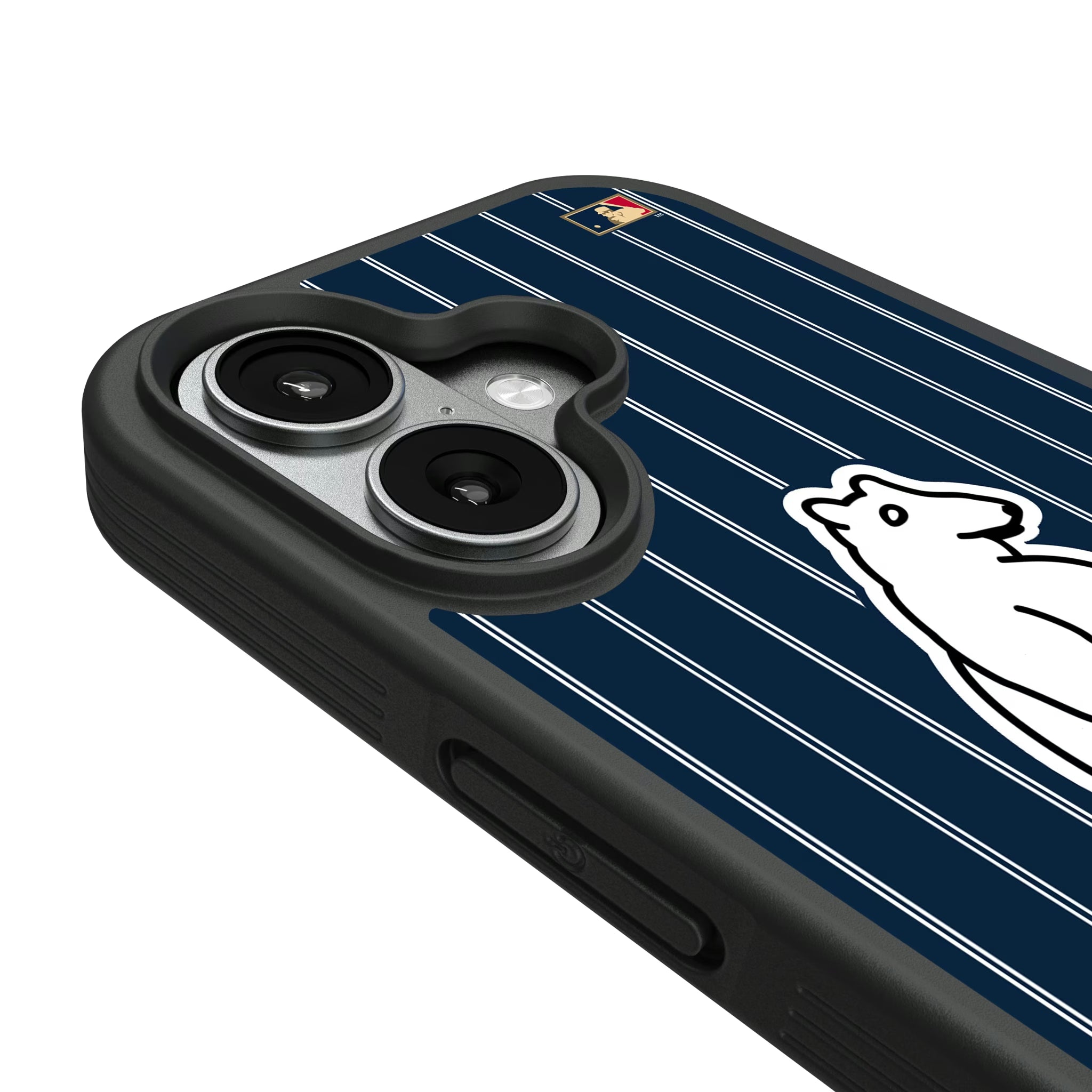 Chicago Cubs 1914 - Cooperstown Collection Pinstripe iPhone Bump Phone Case for Apple iPhone - Detail#Device_iPhone 17