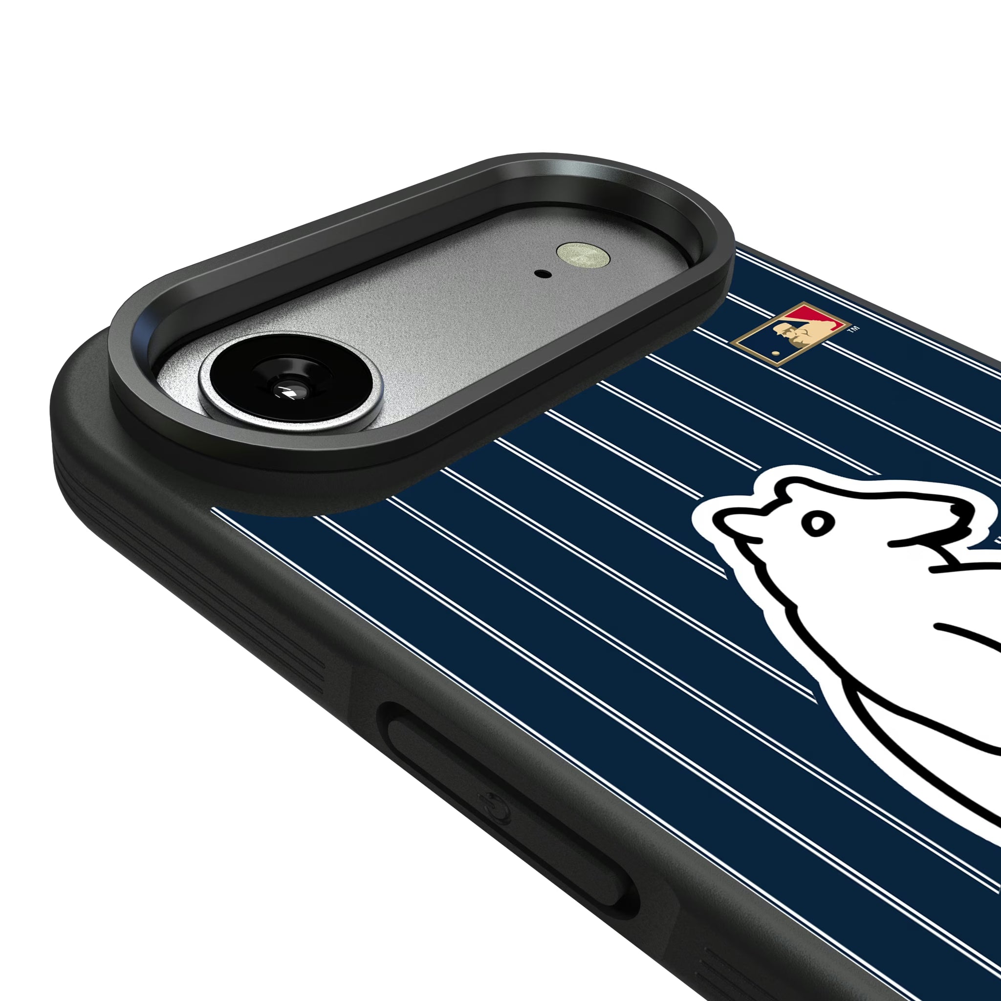 Chicago Cubs 1914 - Cooperstown Collection Pinstripe iPhone Bump Phone Case for Apple iPhone - Detail#Device_iPhone Air