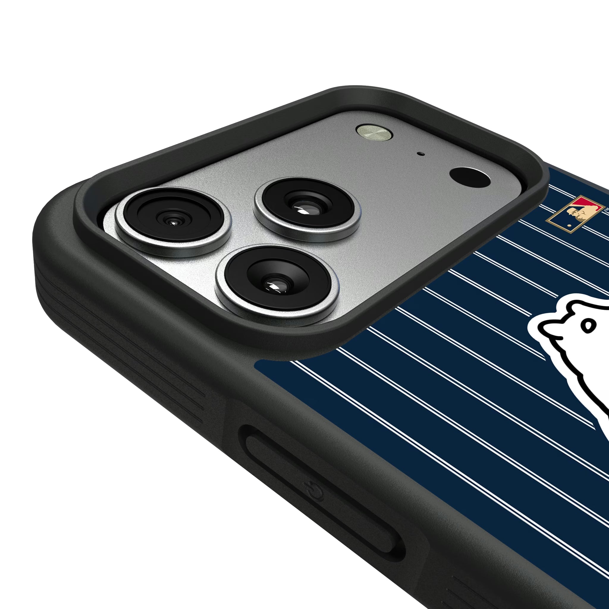 Chicago Cubs 1914 - Cooperstown Collection Pinstripe iPhone Bump Phone Case for Apple iPhone - Detail#Device_iPhone 17 Pro Max