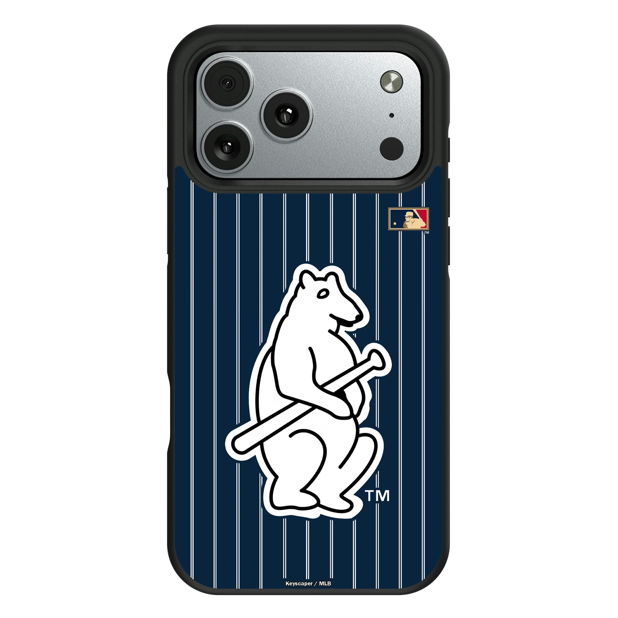 Chicago Cubs 1914 - Cooperstown Collection Pinstripe iPhone Bump Phone Case for Apple iPhone#Device_iPhone 17 Pro Max