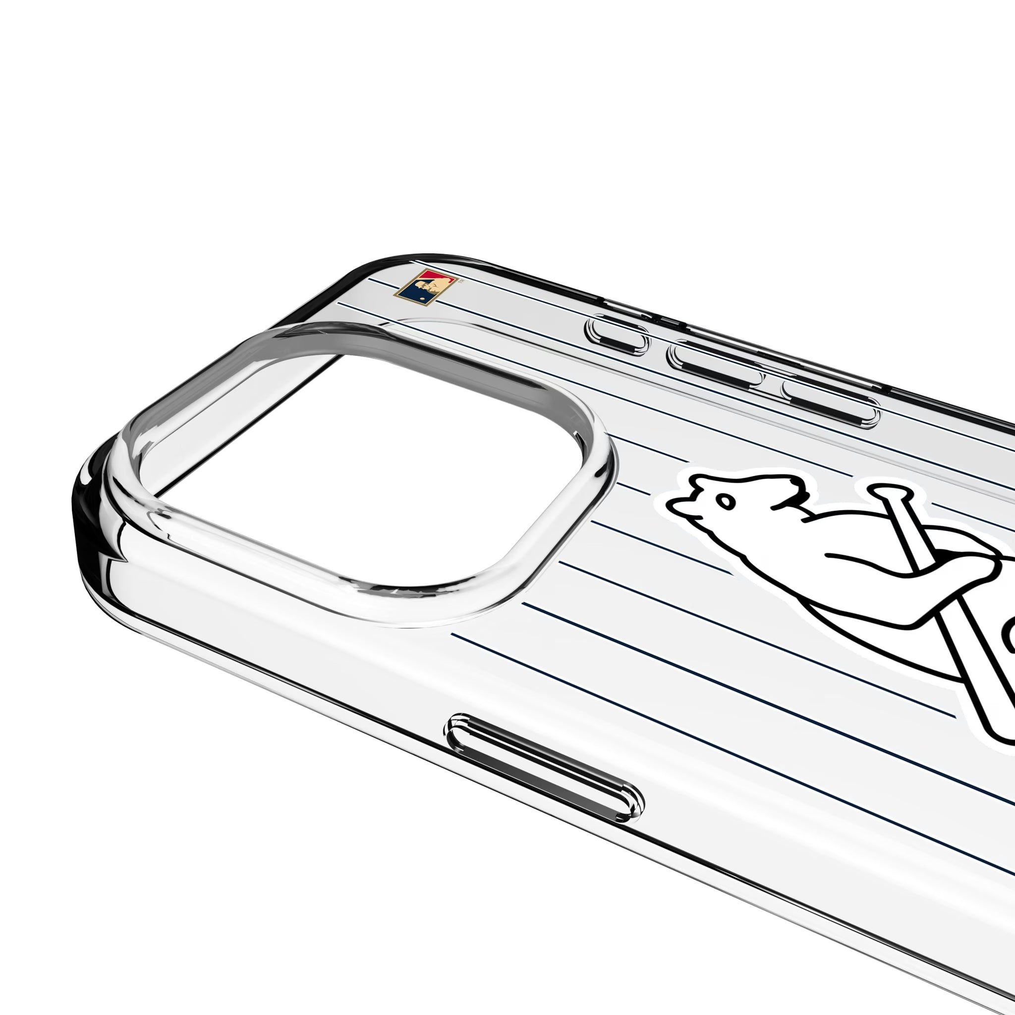 Chicago Cubs 1914 - Cooperstown Collection Pinstripe iPhone Clear Phone Case for Apple iPhone - Detail