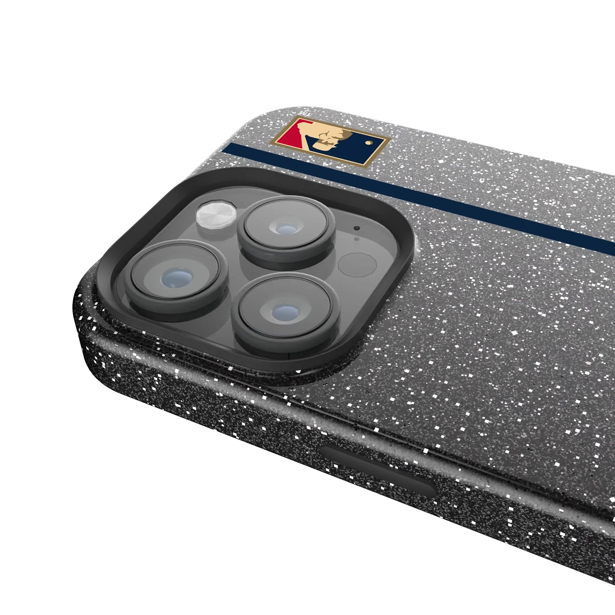 Chicago Cubs 1914 - Cooperstown Collection Sidebar iPhone Bling Phone Case for Apple iPhone - Detail