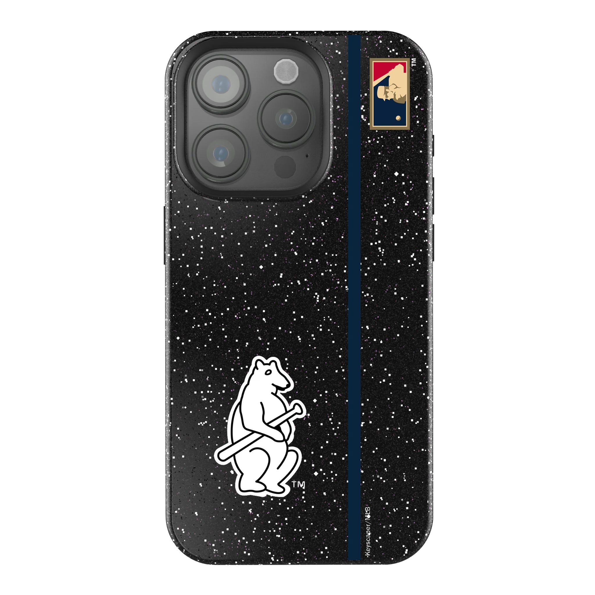 Chicago Cubs 1914 - Cooperstown Collection Sidebar iPhone Bling Phone Case for Apple iPhone