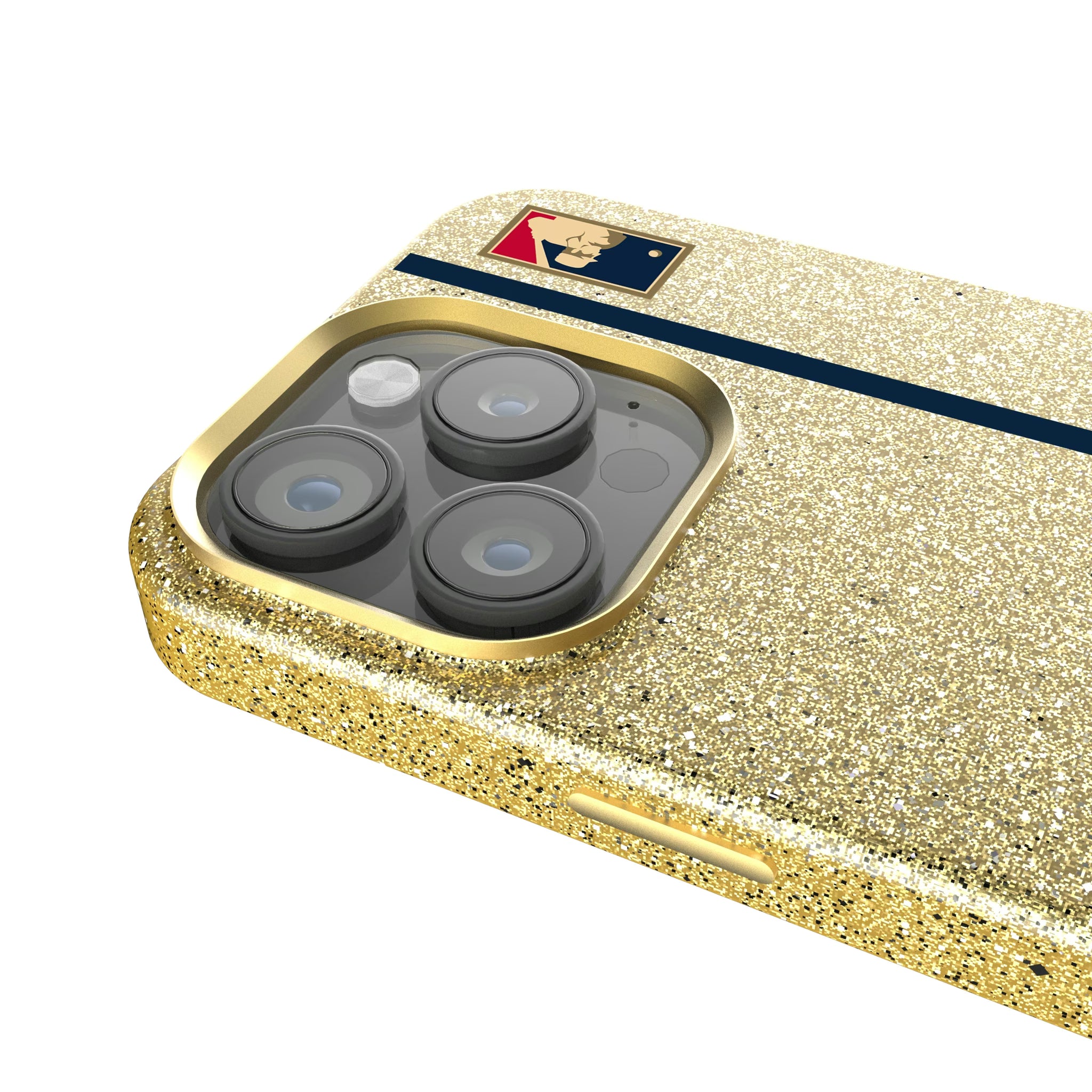 Chicago Cubs 1914 - Cooperstown Collection Sidebar iPhone Bling Phone Case for Apple iPhone - Detail