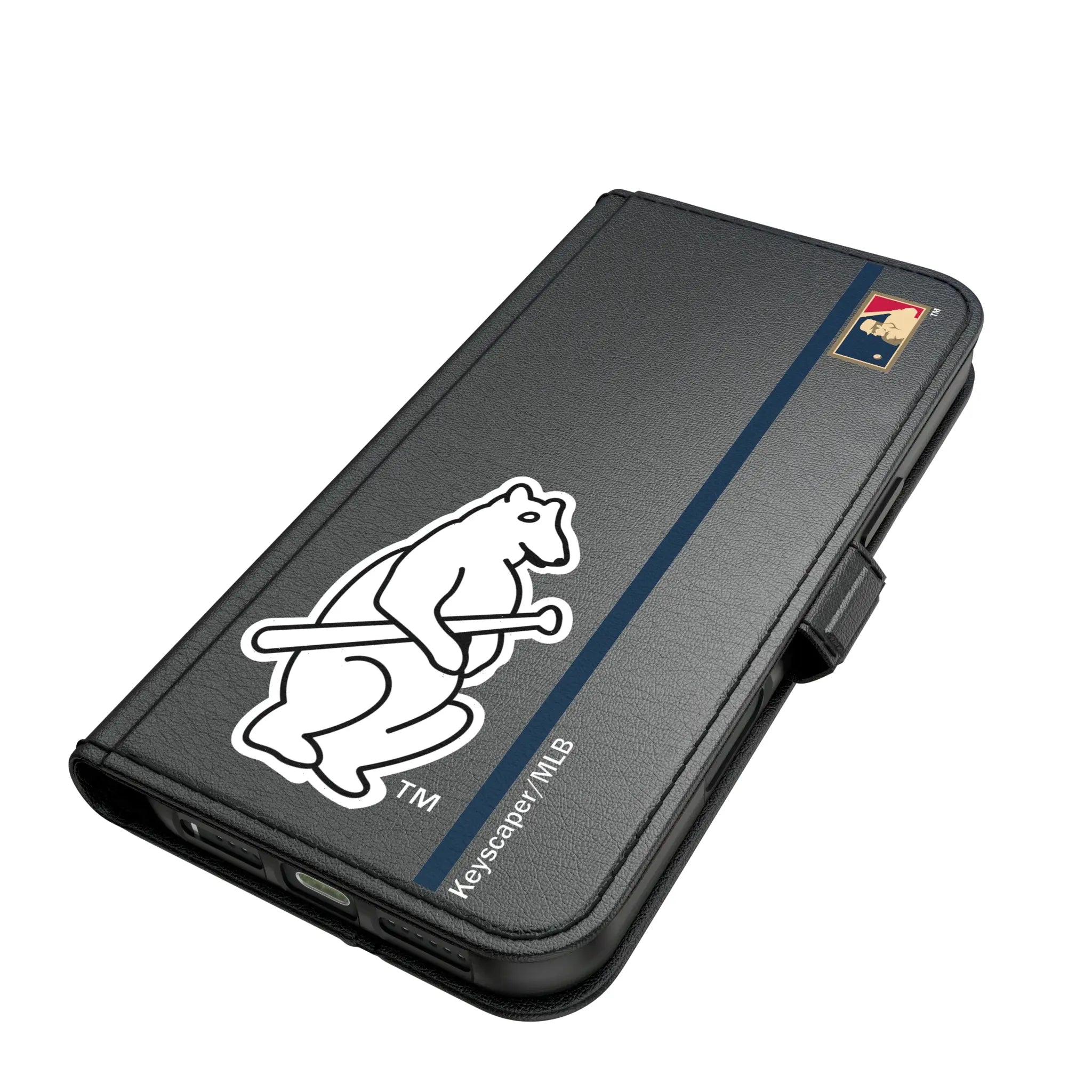 Chicago Cubs 1914 - Cooperstown Collection Sidebar iPhone Folio Phone Case for Apple iPhone#Device_iPhone 17 Pro Max